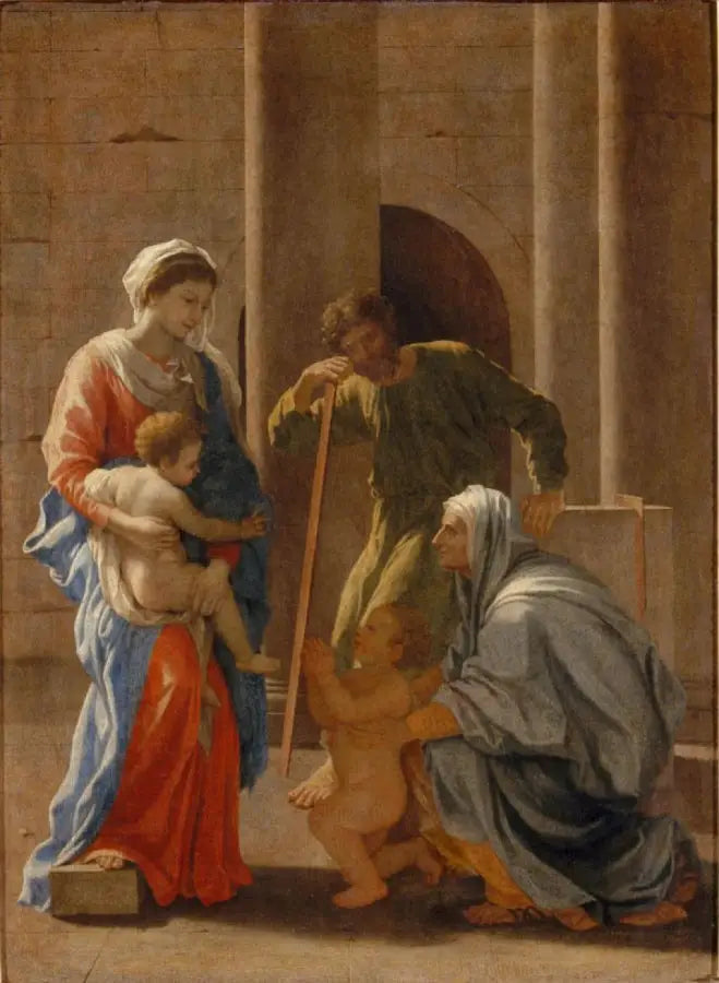 La Sainte Famille - Nicolas Poussin - Alpha Reproduction