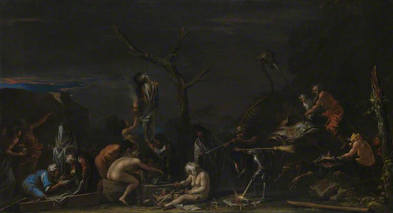 Les sorcières et leurs incantations - Salvator Rosa