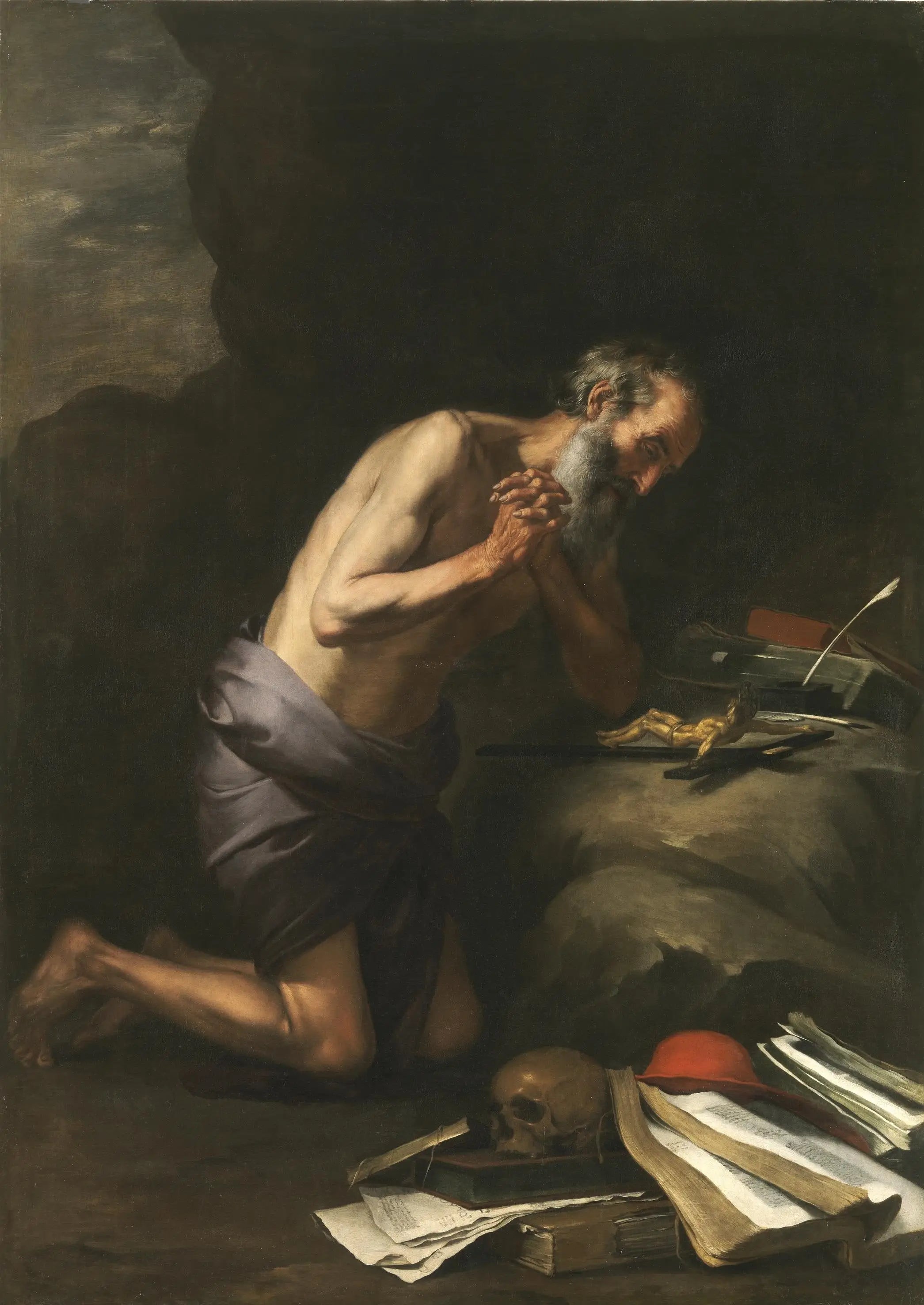 Saint Jérôme pénitent - Bartolomé Esteban Murillo - Alpha Reproduction
