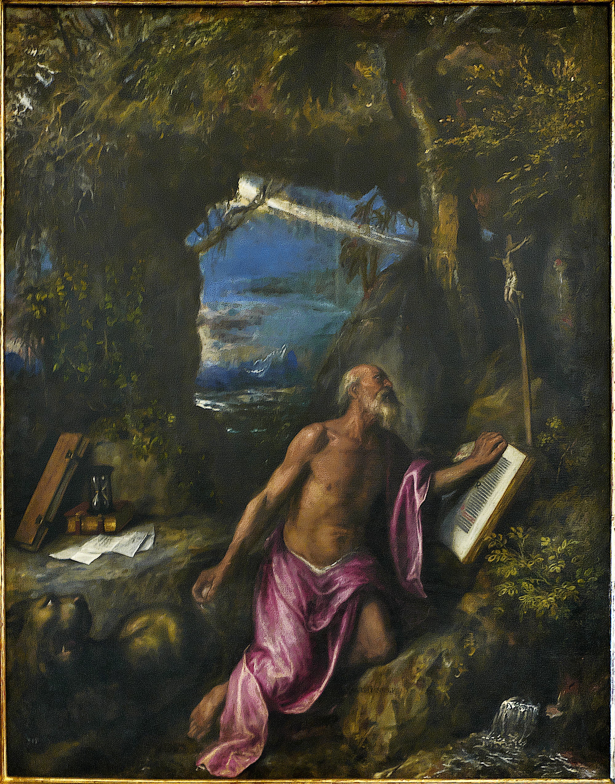 Saint Jérôme en pénitence - Titian