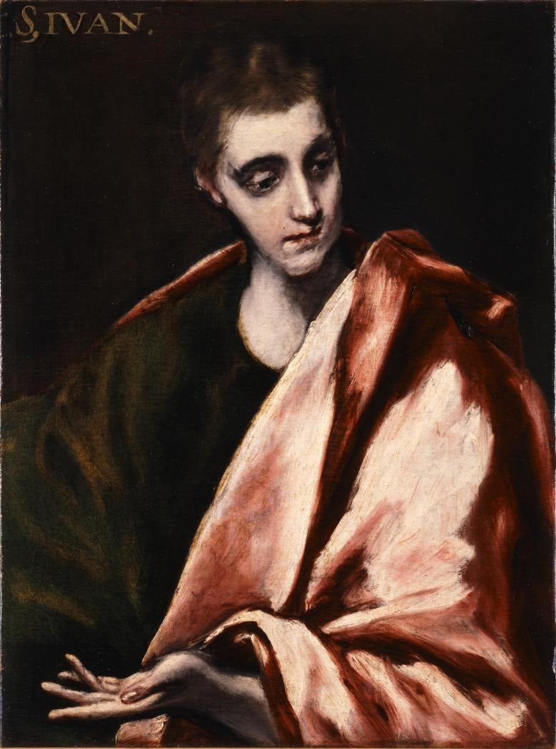 Jean l'Évangéliste (Oviedo) - El Greco