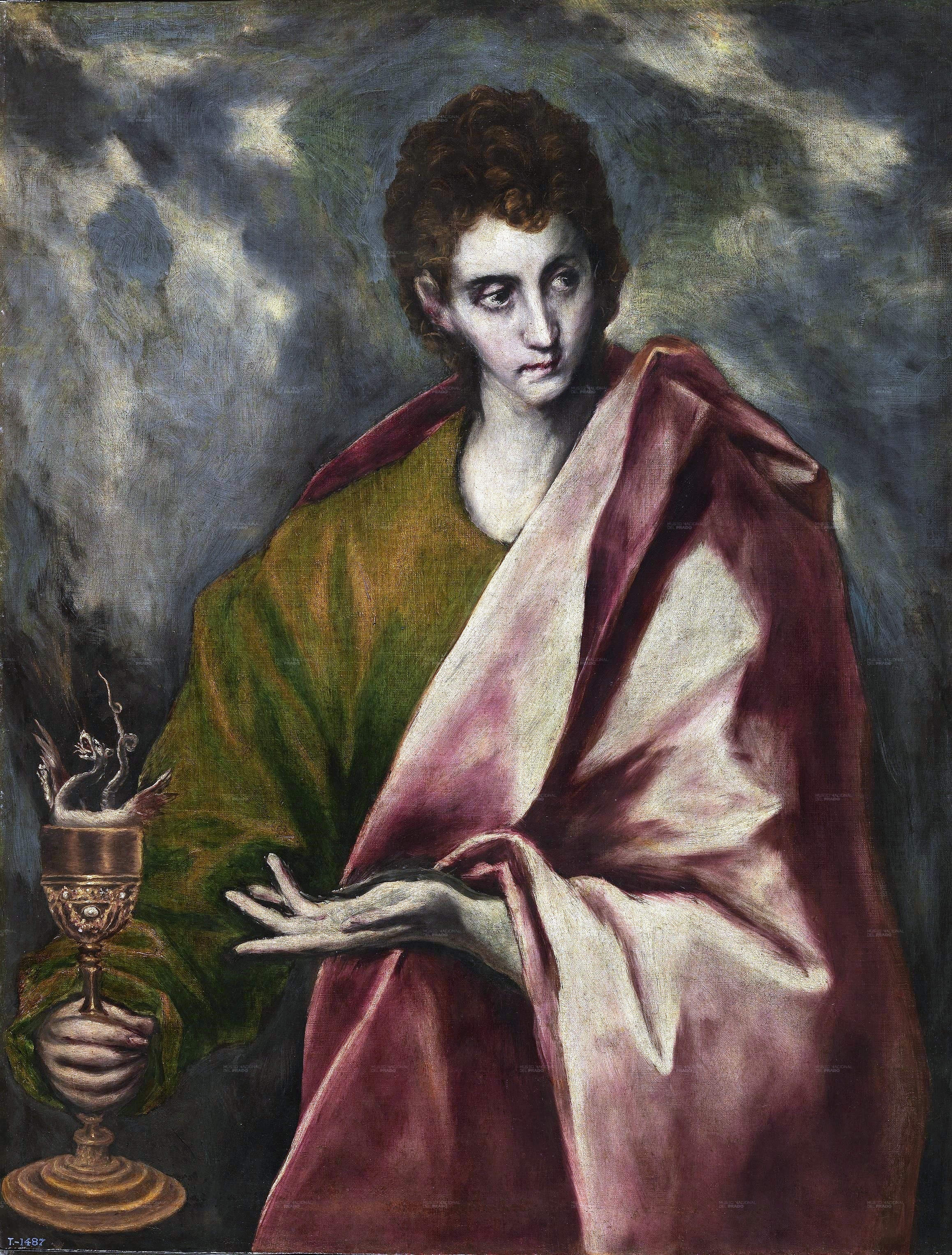 Saint Jean l'évangéliste - El Greco