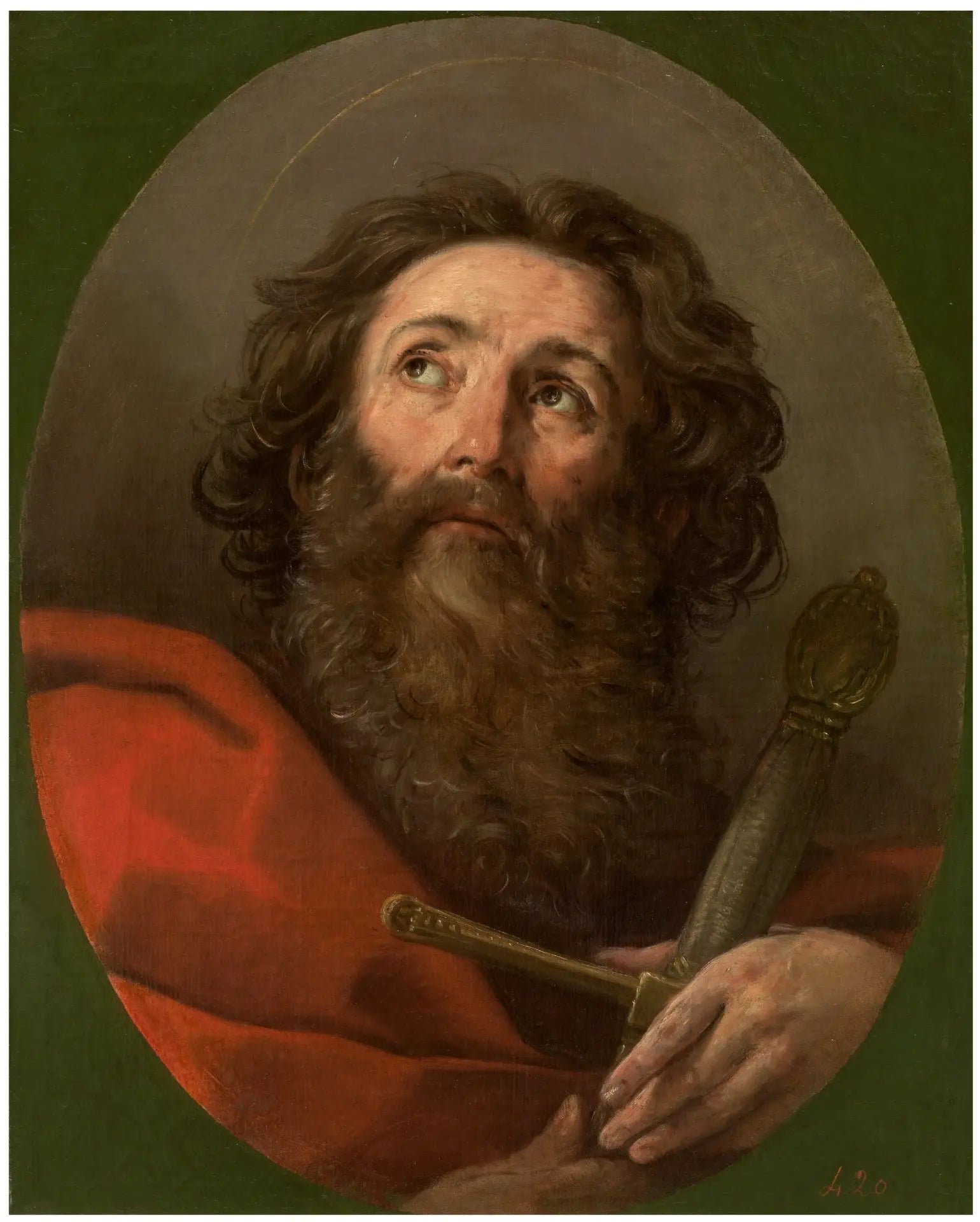 Saint Paul - Guido Reni - Alpha Reproduction