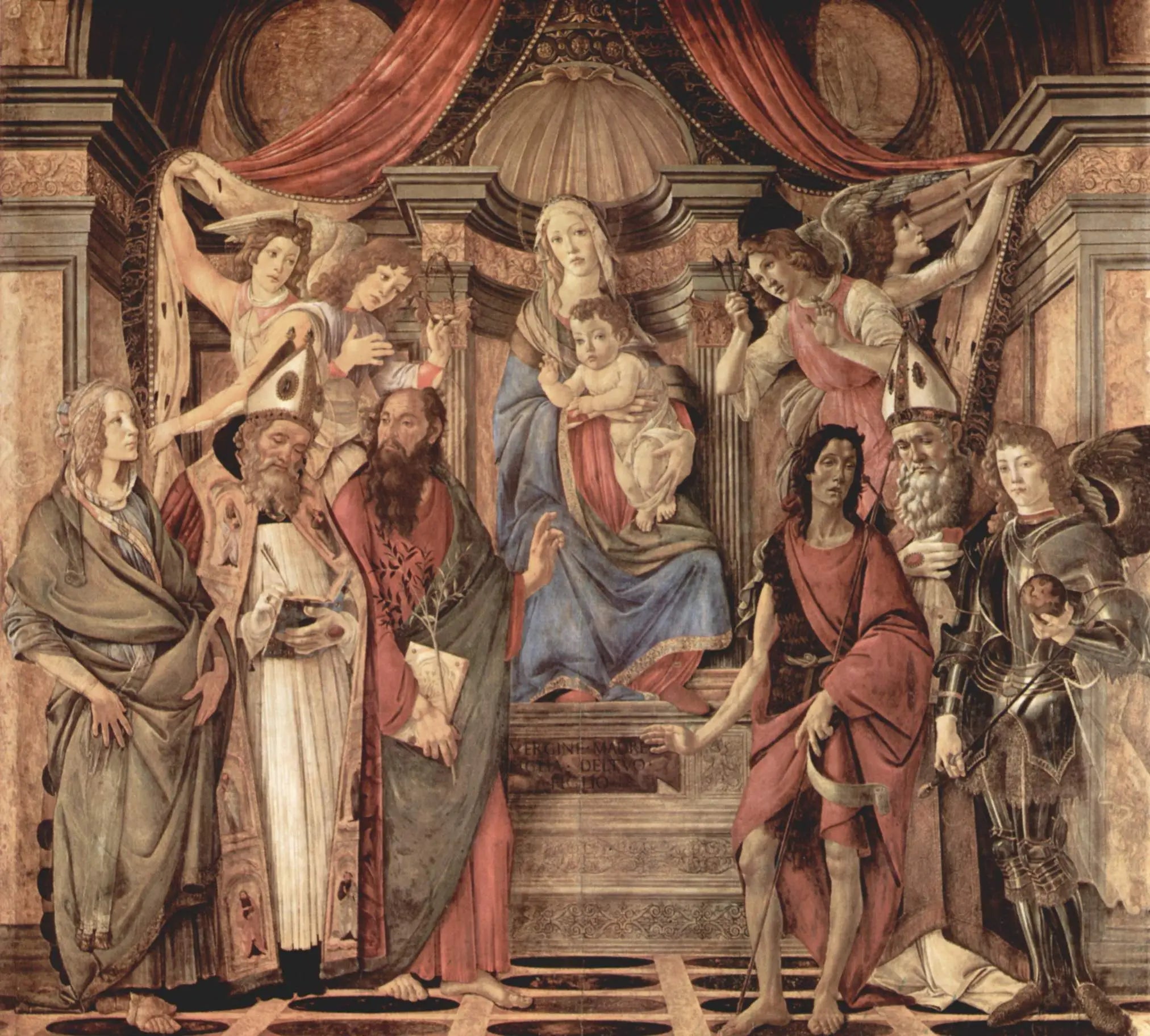 Retable de San Barnaba - Sandro Botticelli - Alpha Reproduction