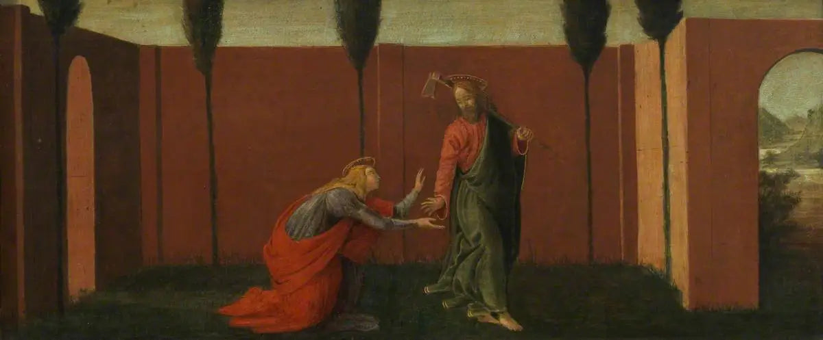 Noli me Tangere (prédelle panneau trois) - Sandro Botticelli - Alpha Reproduction