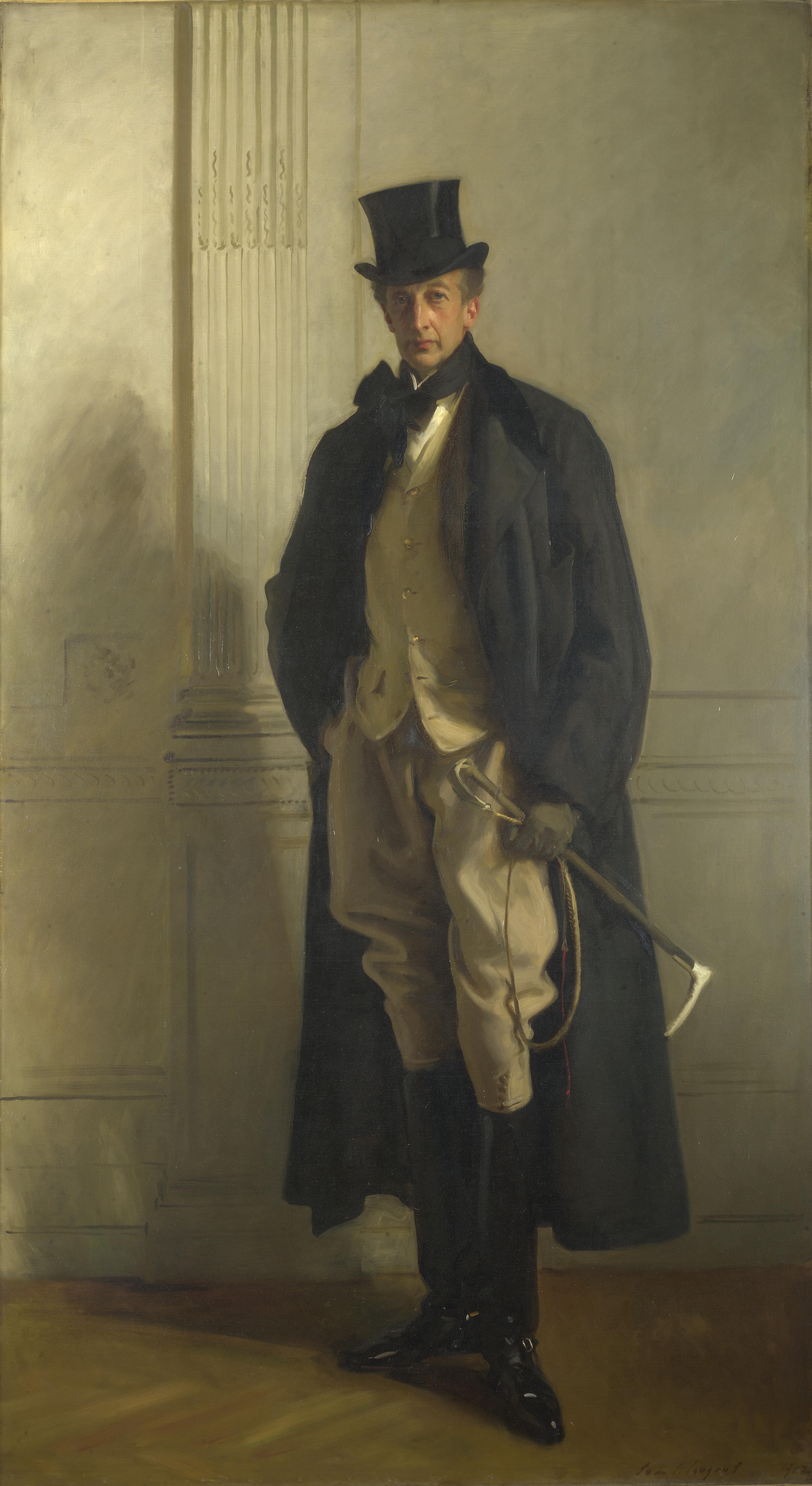 Reproduction du tableau « Seigneur Ribblesdale - John Singer Sargent » par Alpha Reproduction en peinture à l’huile