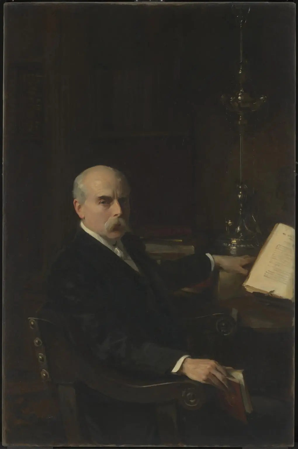 Reproduction du tableau « Professeur Ingram Bywater - John Singer Sargent » par Alpha Reproduction en peinture à l’huile