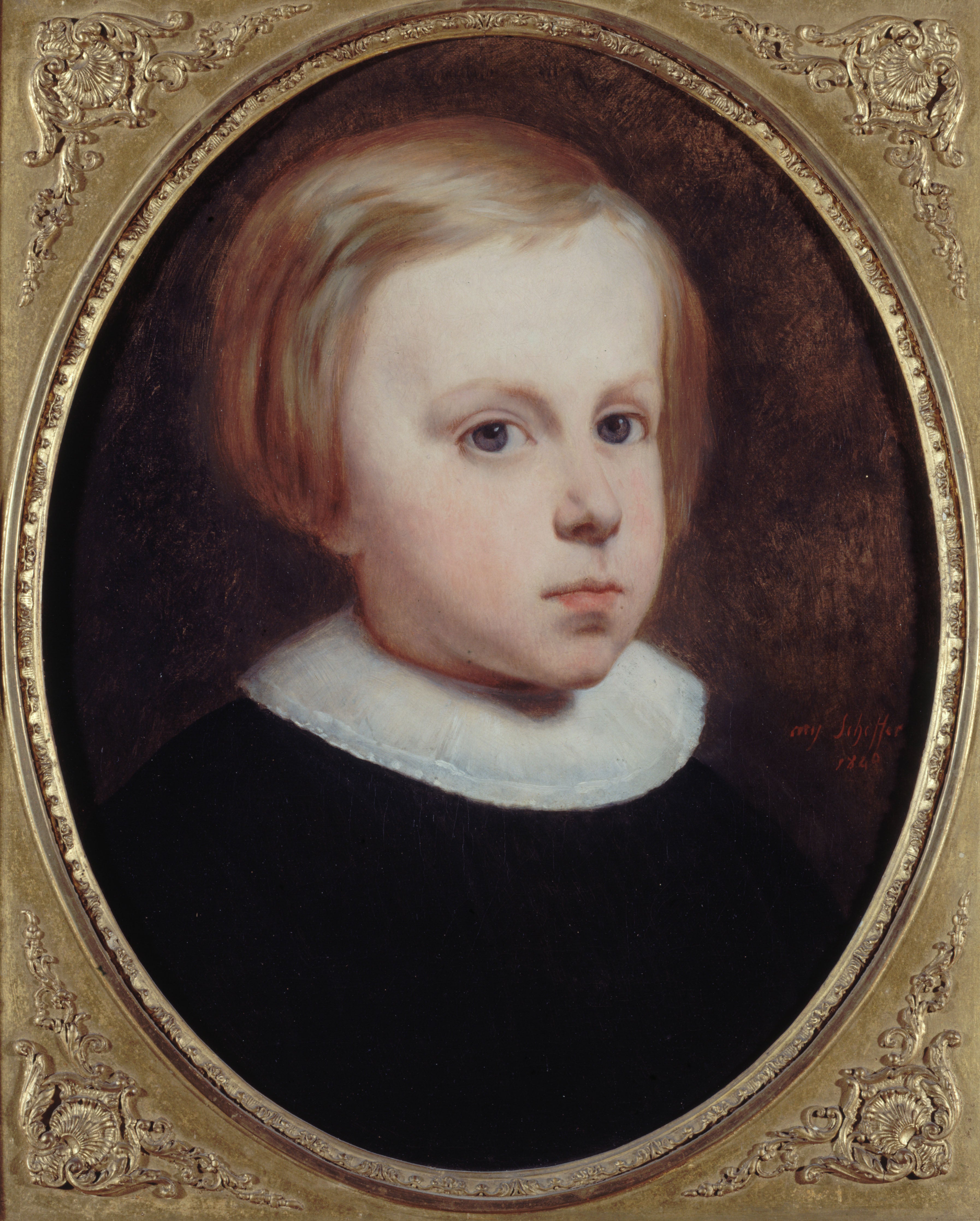 Portrait d'enfant - Ary Scheffer