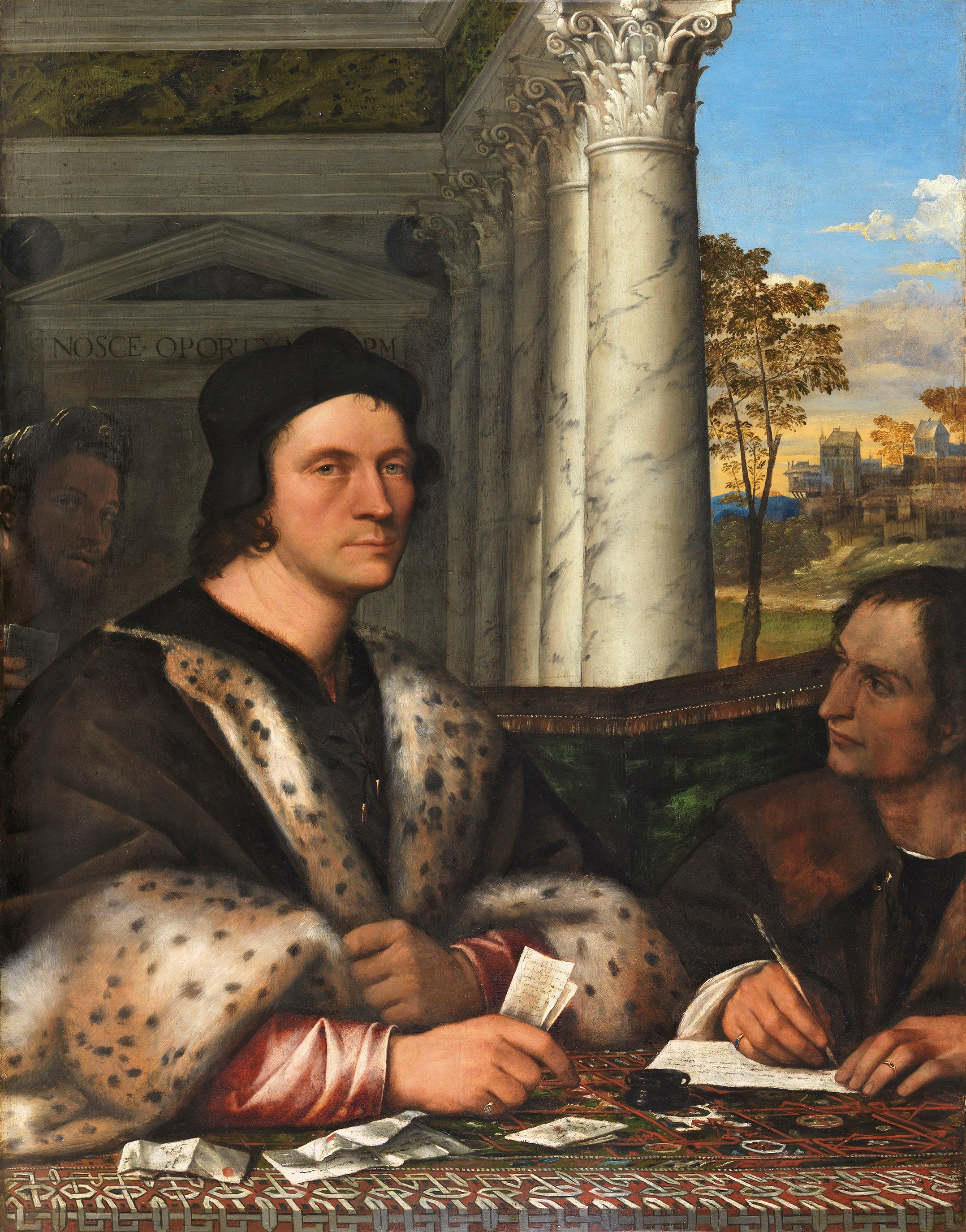 Portrait de Ferry Carondelet avec son Secrétaire - Sebastiano del Piombo