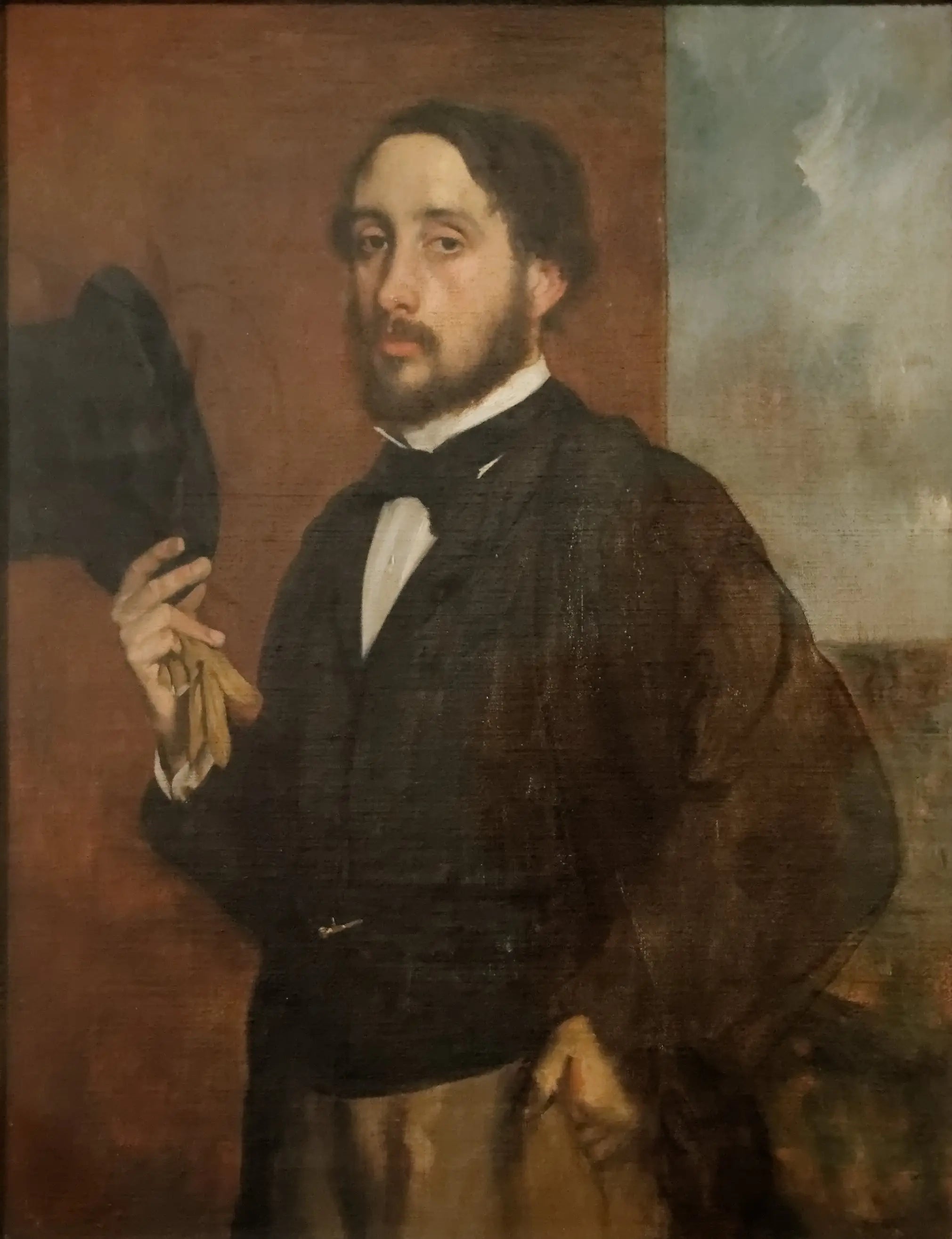 Reproduction du tableau « Degas saluant - Edgar Degas » par Alpha Reproduction en peinture à l’huile