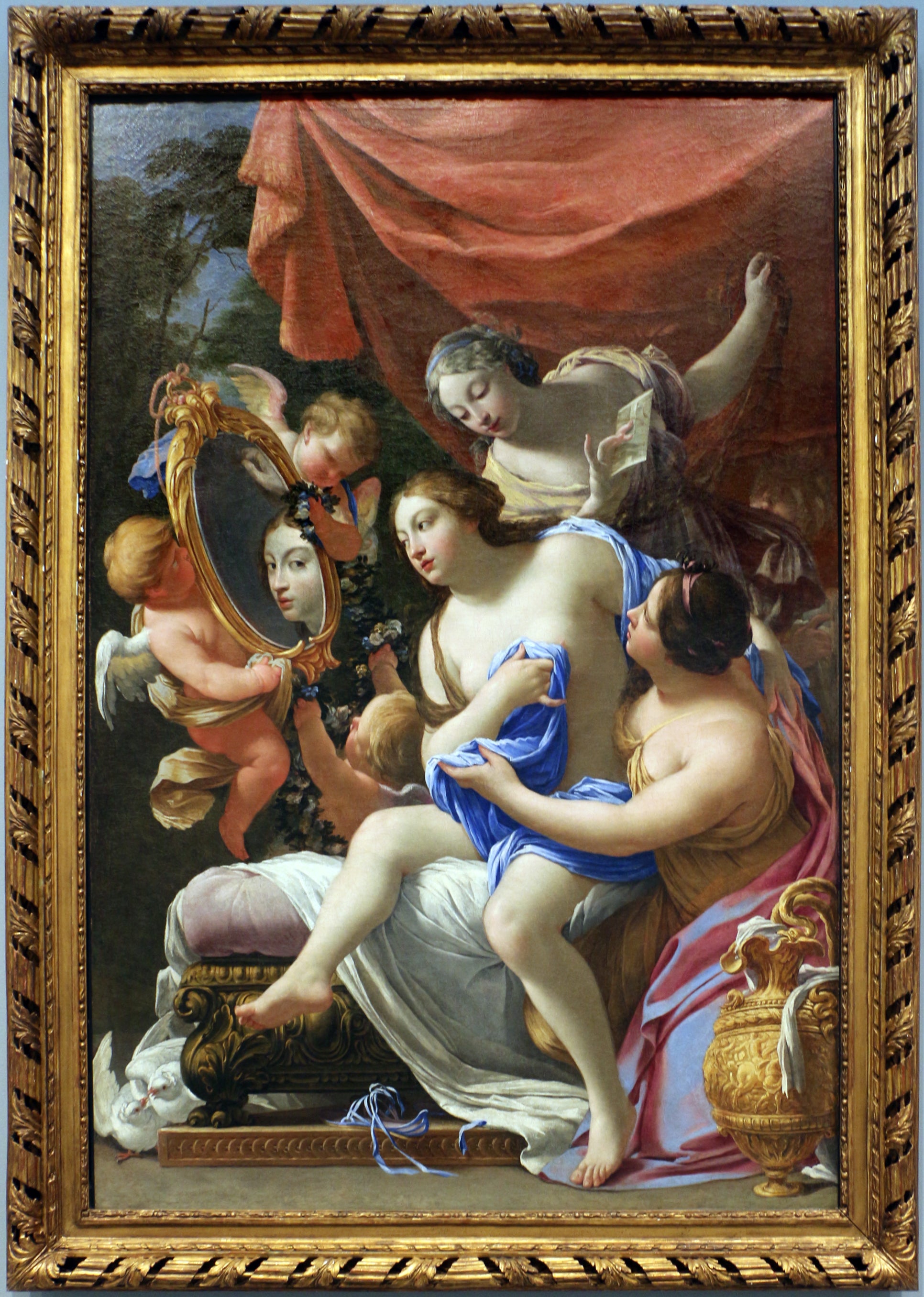 La toilette de Vénus - Simon Vouet
