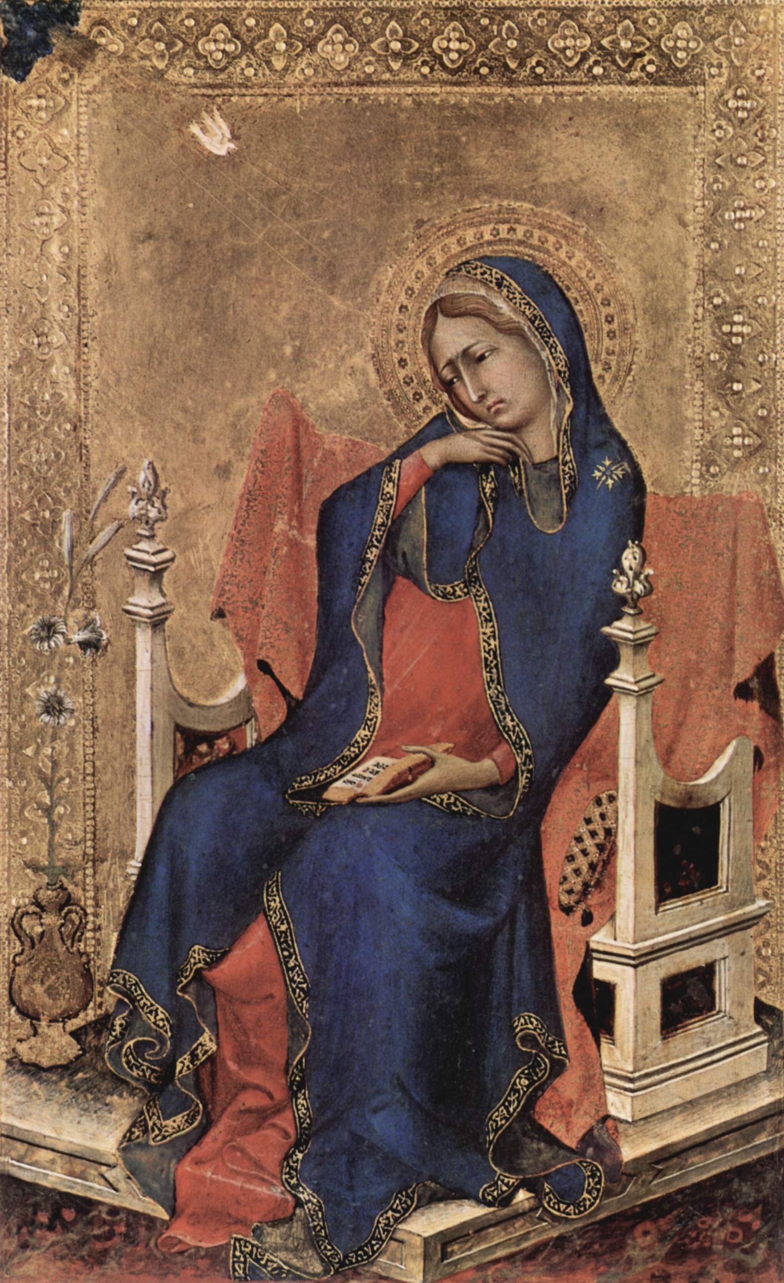 La Vierge de l'Annonciation - Simone Martini