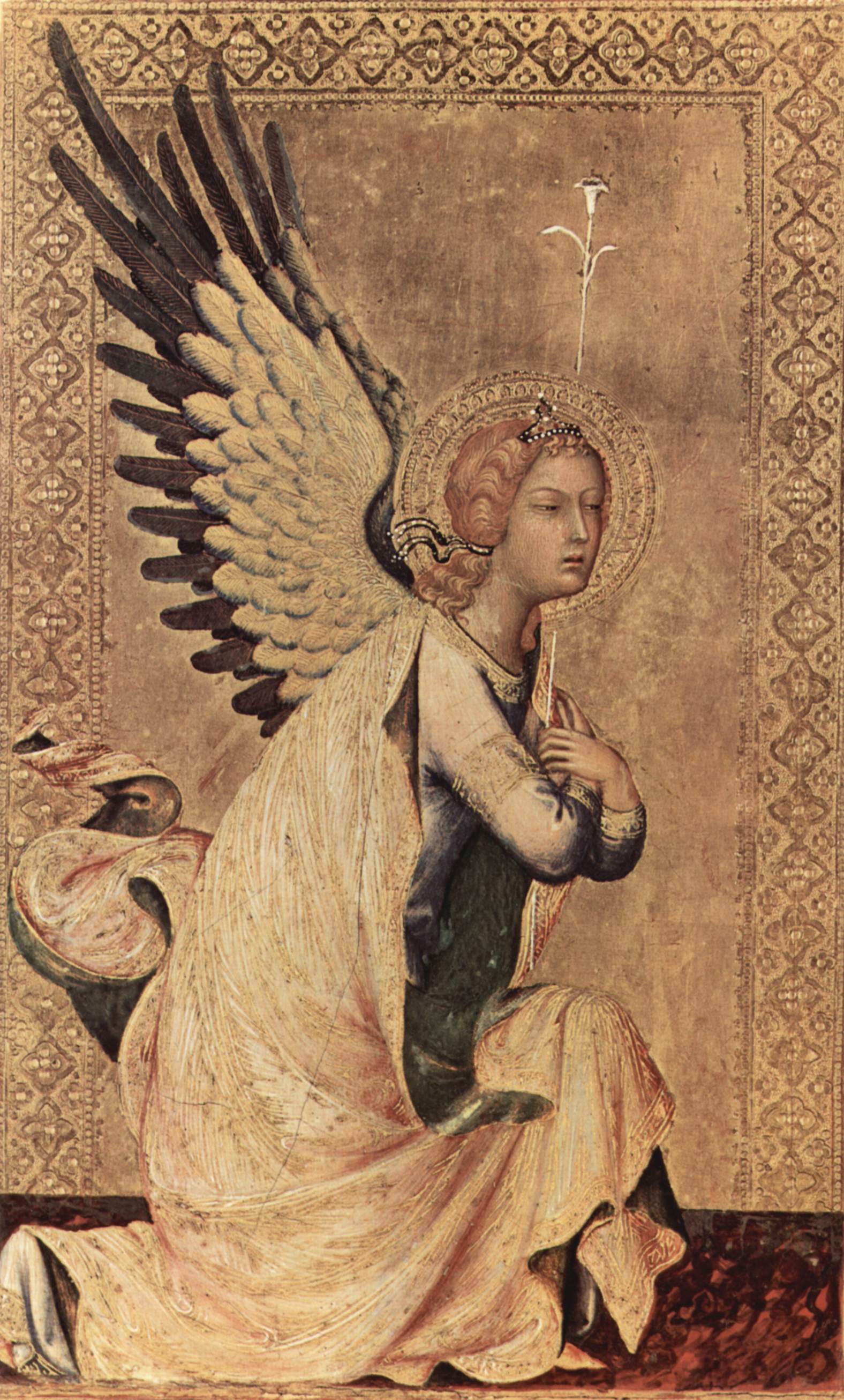 Ange de l'Annonciation - Simone Martini