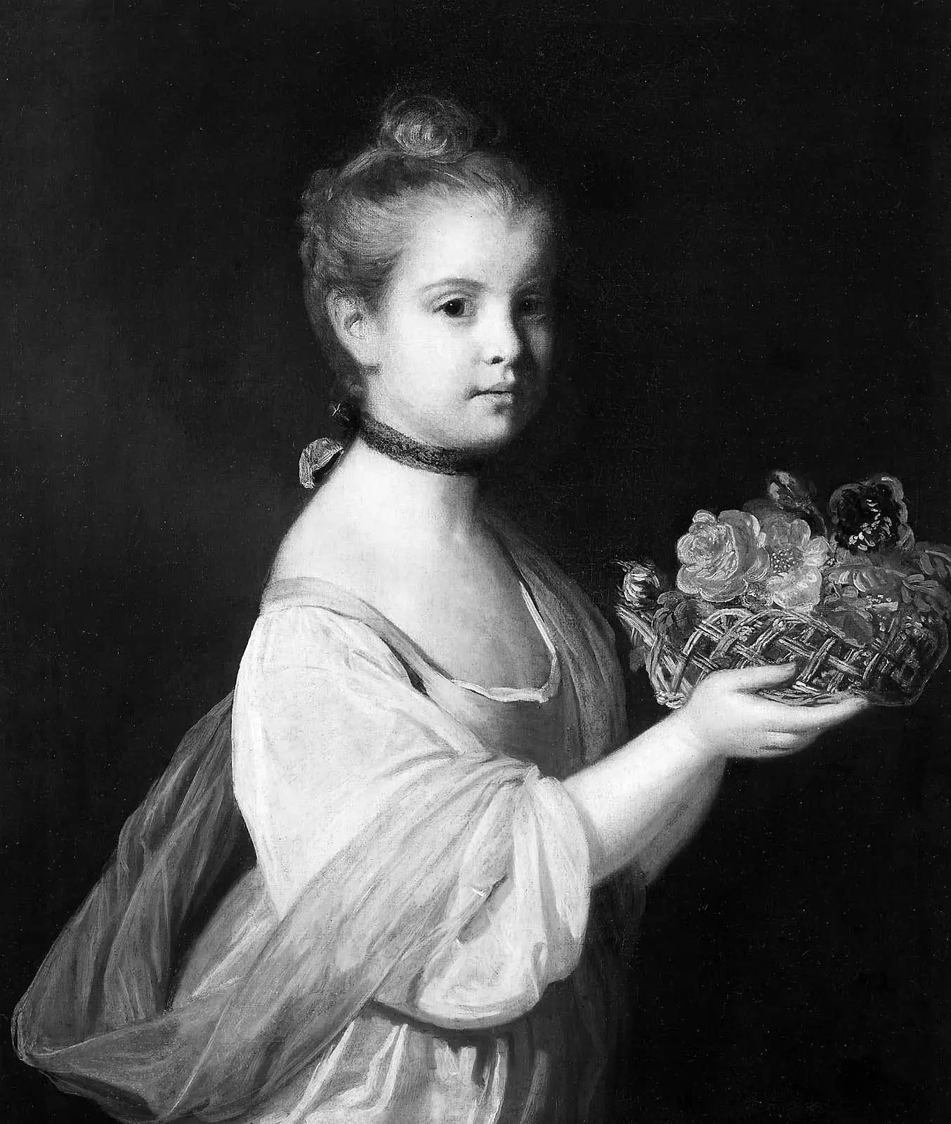 Portrait d’Henrietta Edgcumbe - Joshua Reynolds - Alpha Reproduction