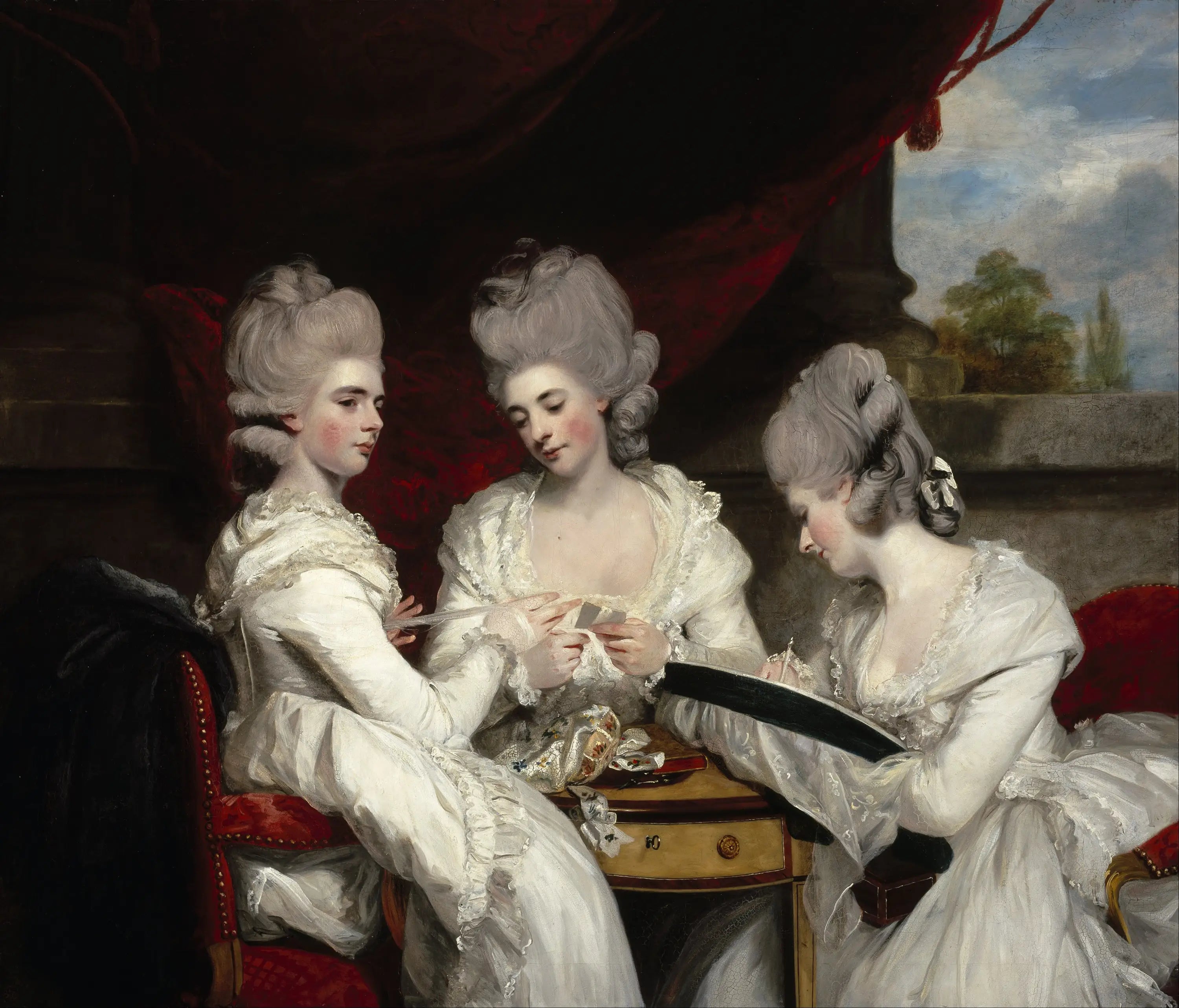 Les Dames Waldegrave - Joshua Reynolds - Alpha Reproduction