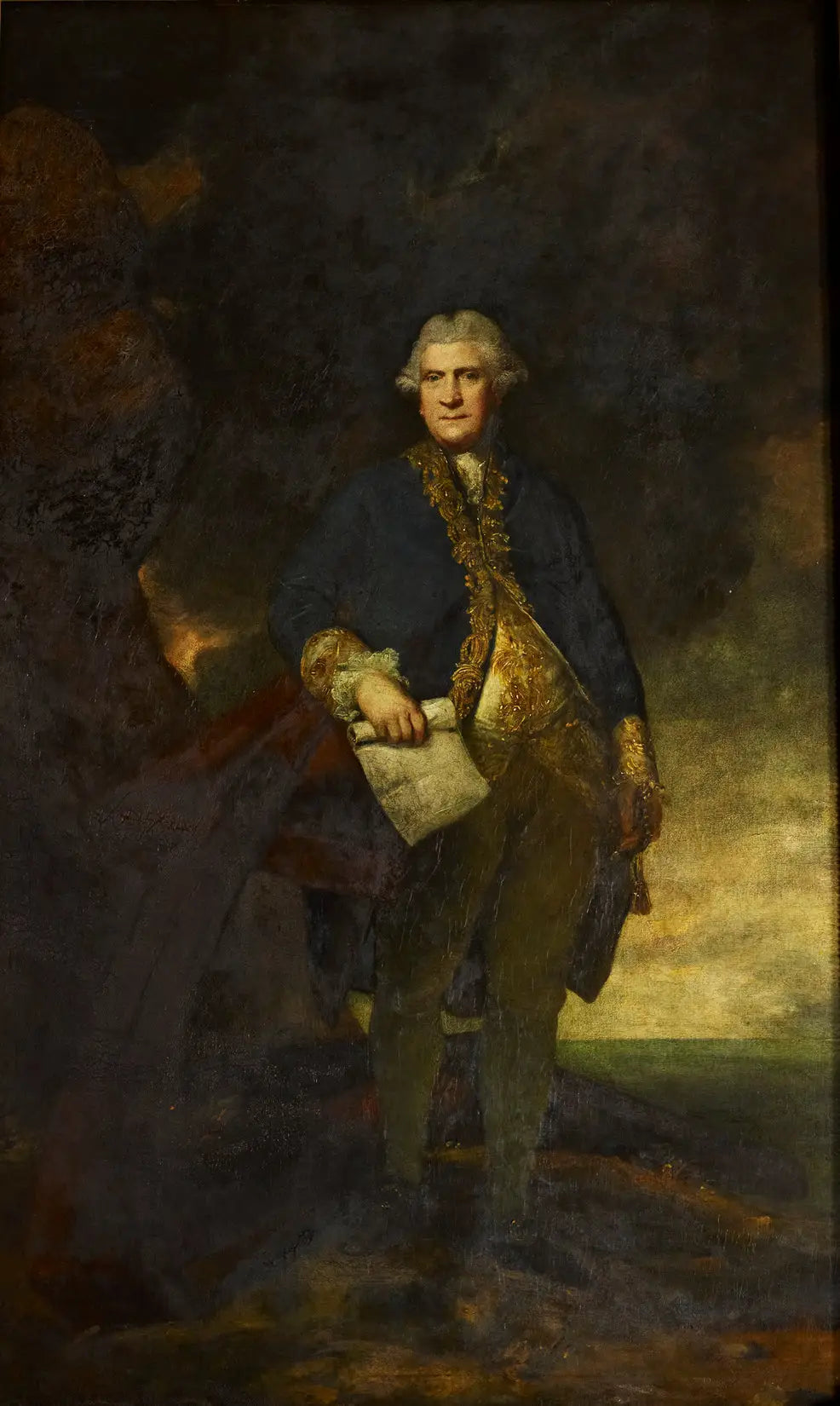 Auguste premier vicomte Keppel (1725-1786) - Joshua Reynolds - Alpha Reproduction