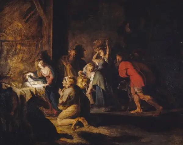 L’Adoration des bergers - Peter Paul Rubens - Alpha Reproduction