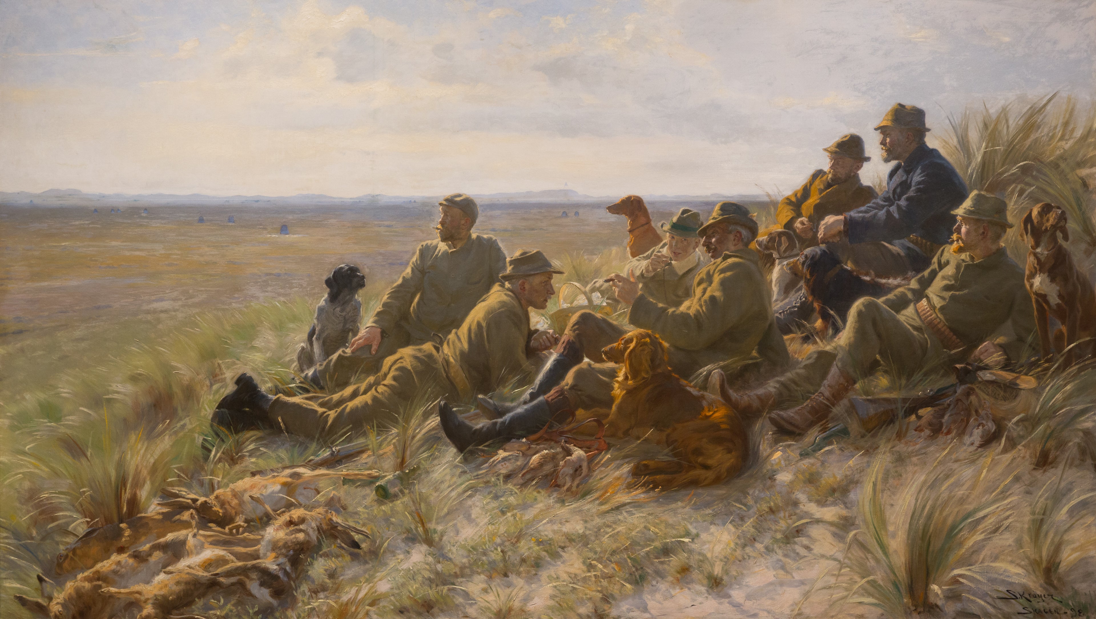 Les chasseurs de Skagen - Peder Severin Krøyer