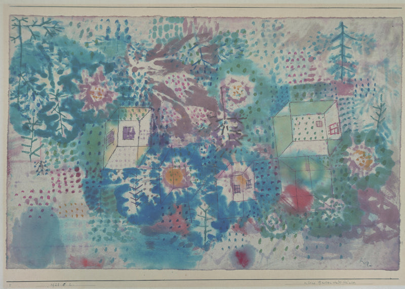 Small Houses in the Garden City - Paul Klee