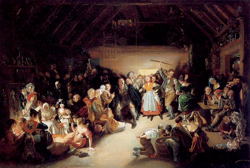 La Nuit des pommes - Daniel Maclise