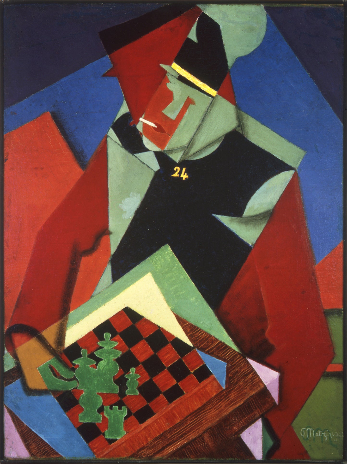 חייל במשחק שחמט – ז'אן מצ'ינגר (1914–1915)