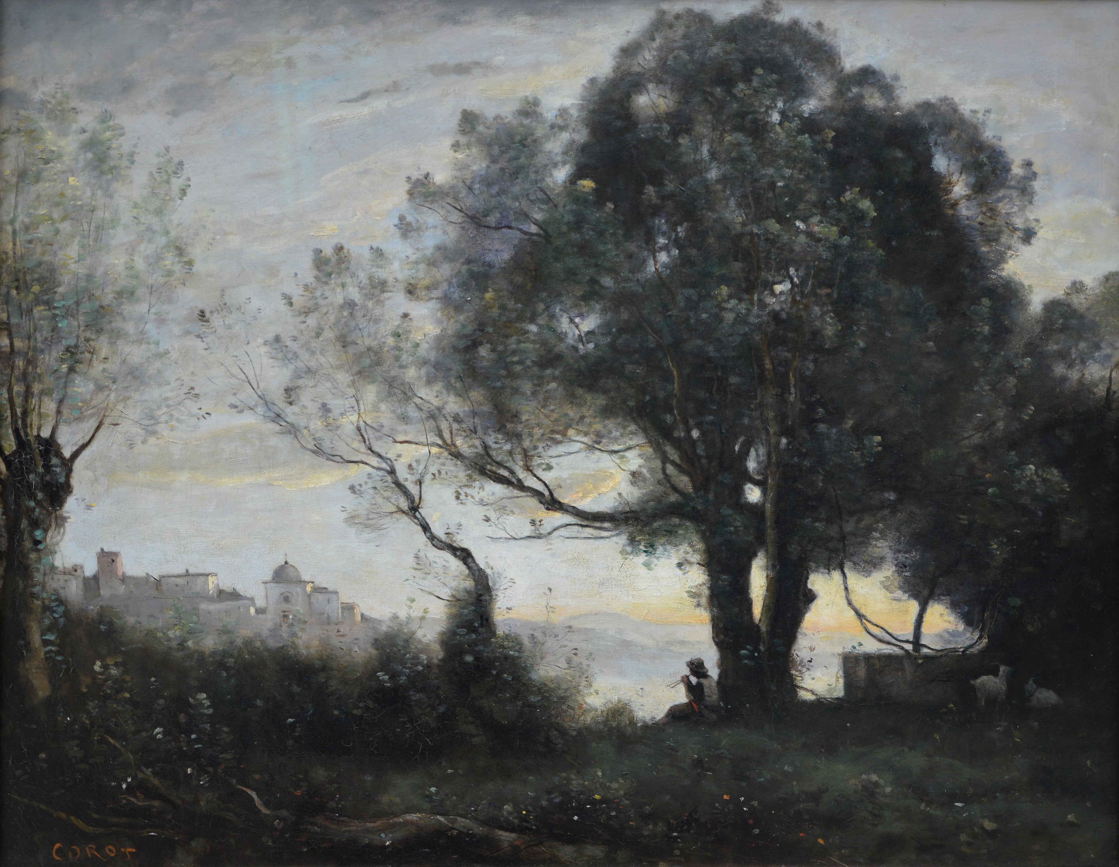 Souvenir de Castelgandolfo - Jean-Baptiste Camille Corot