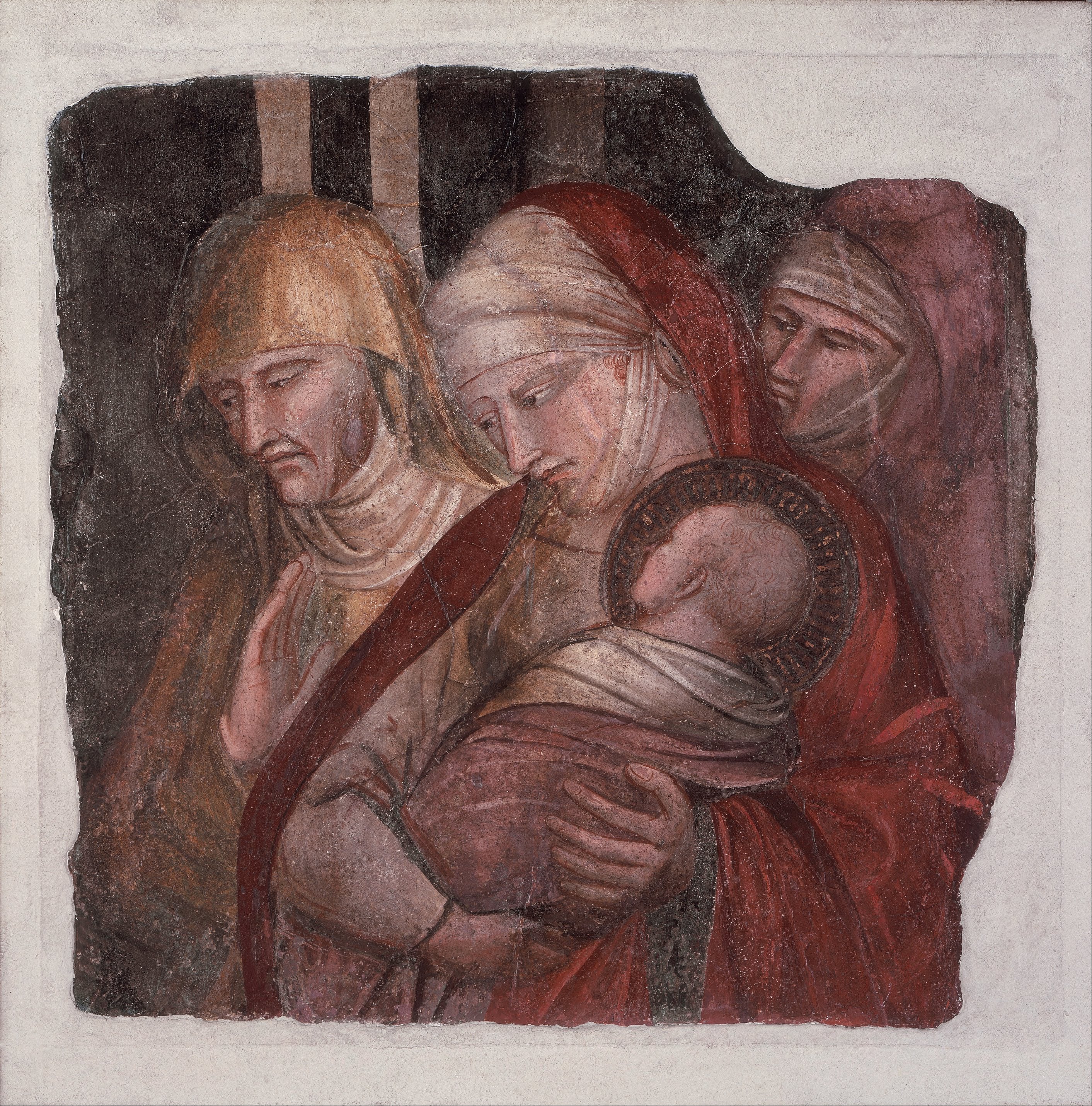 L'Enfant saint Jean-Baptiste présenté à Zacharie - Spinello Aretino