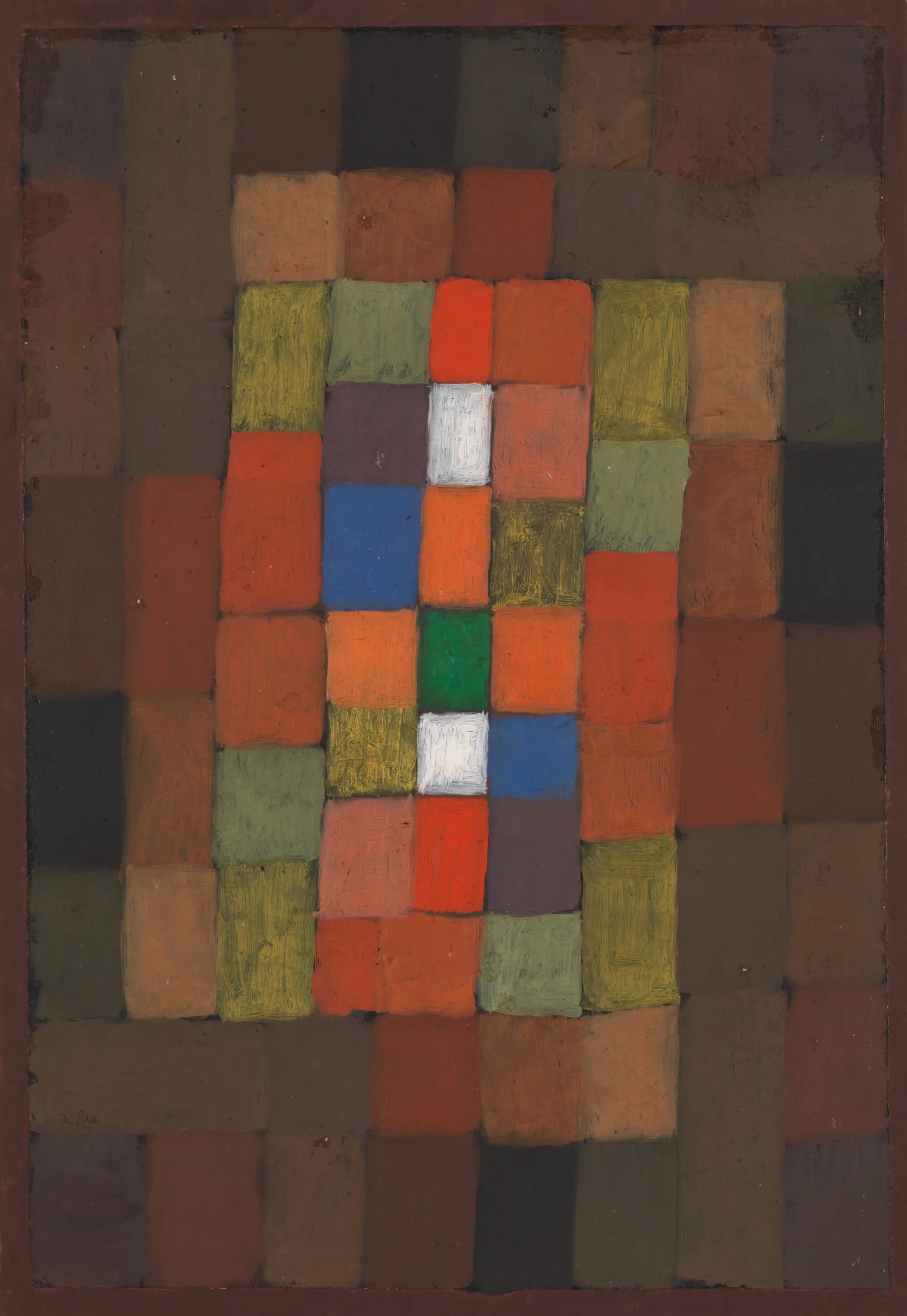 Gradation statique-dynamique - Paul Klee - Alpha Reproduction