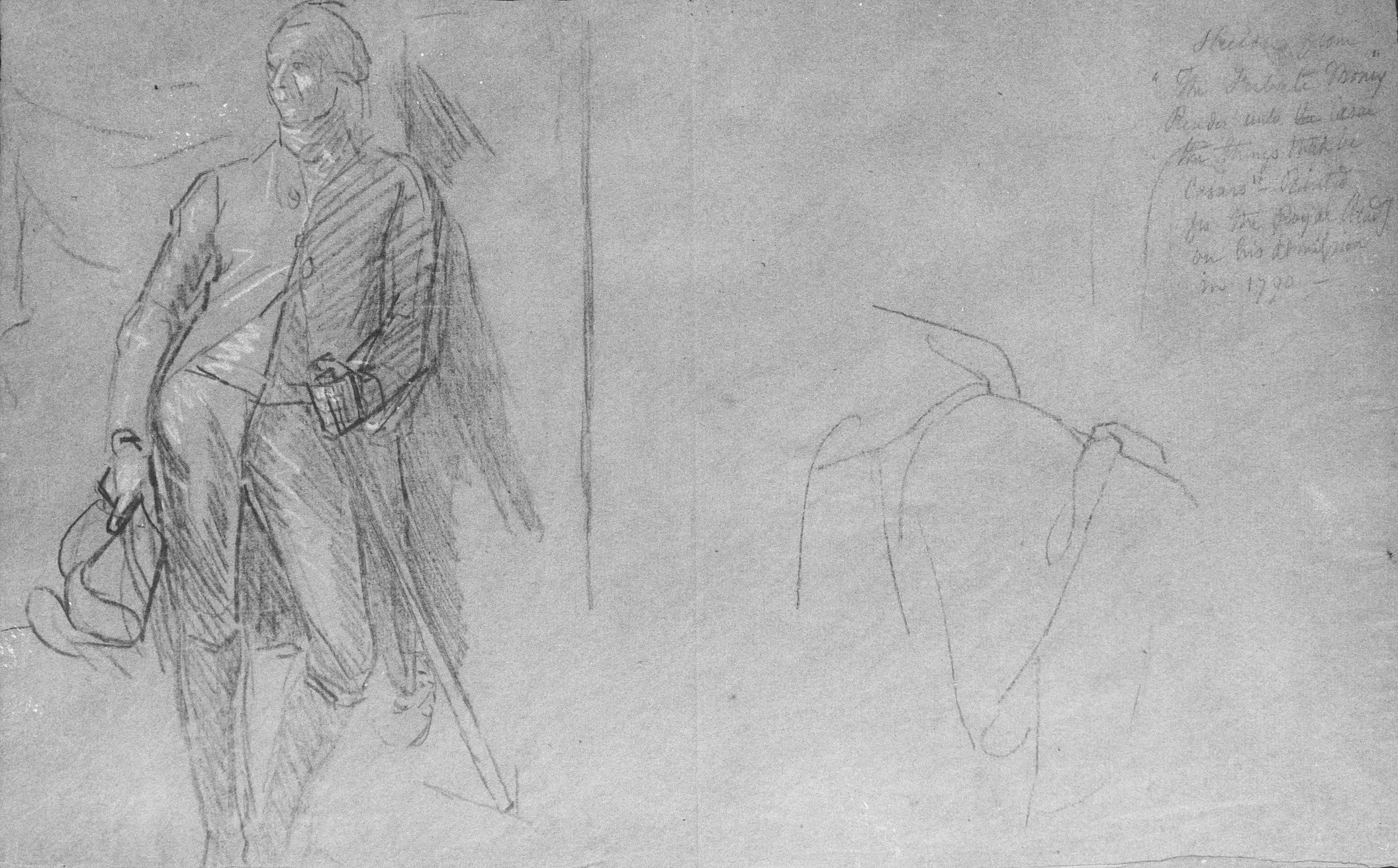 Étude pour « Elkanah Watson » - John Singleton Copley - Alpha Reproduction