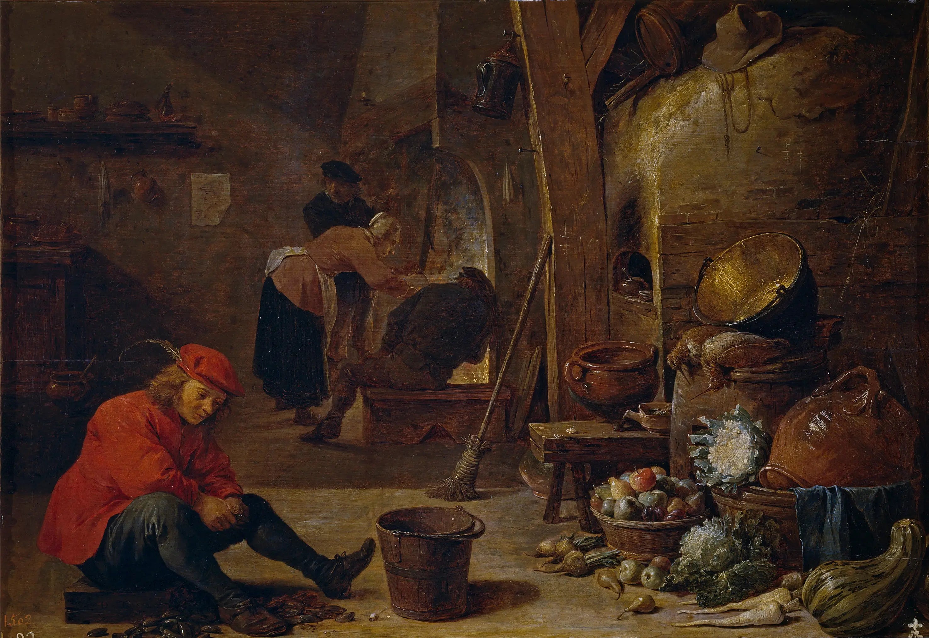 La cuisine - David Teniers le Jeune - Alpha Reproduction