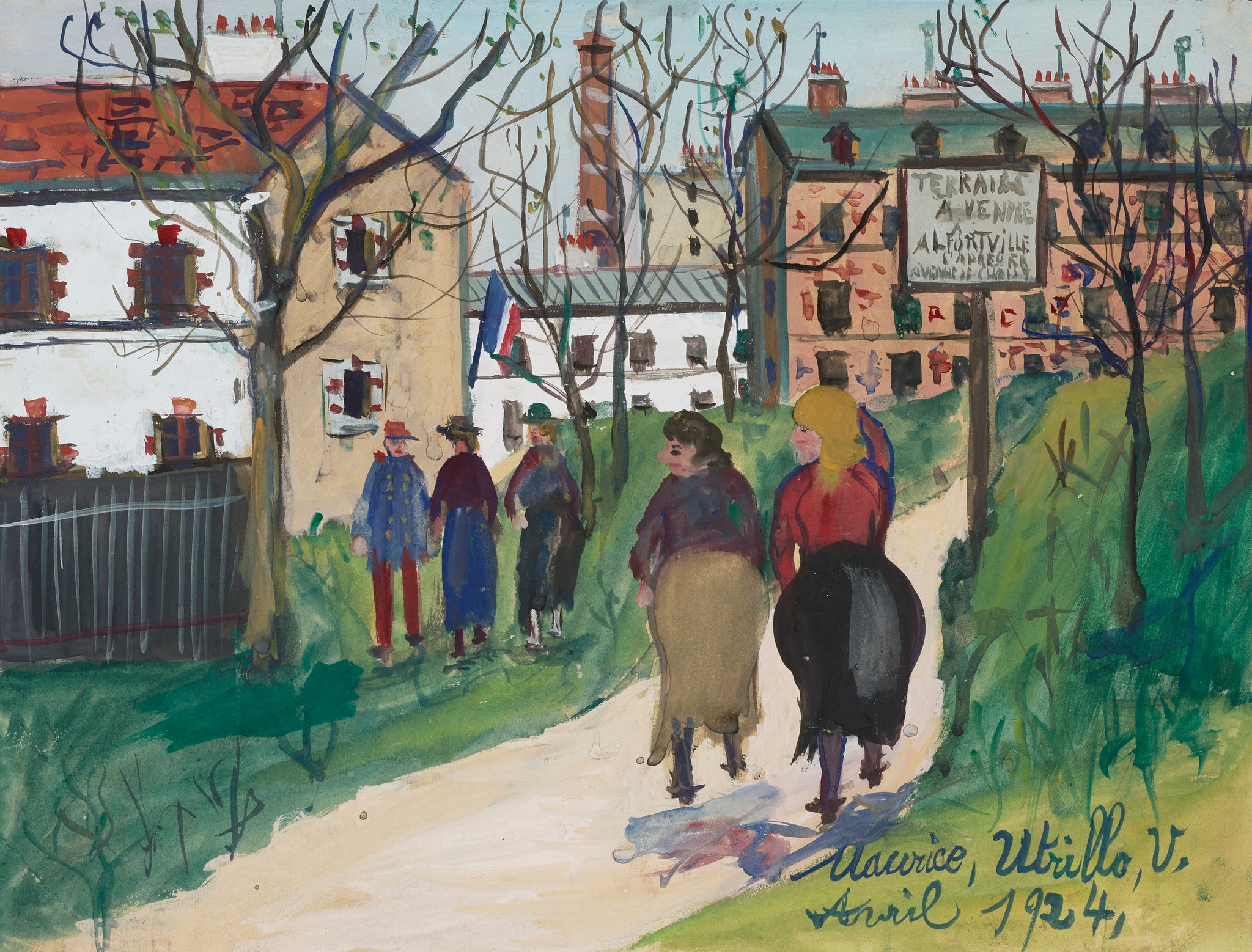 Terrains à vendre, Alfortville - Maurice Utrillo