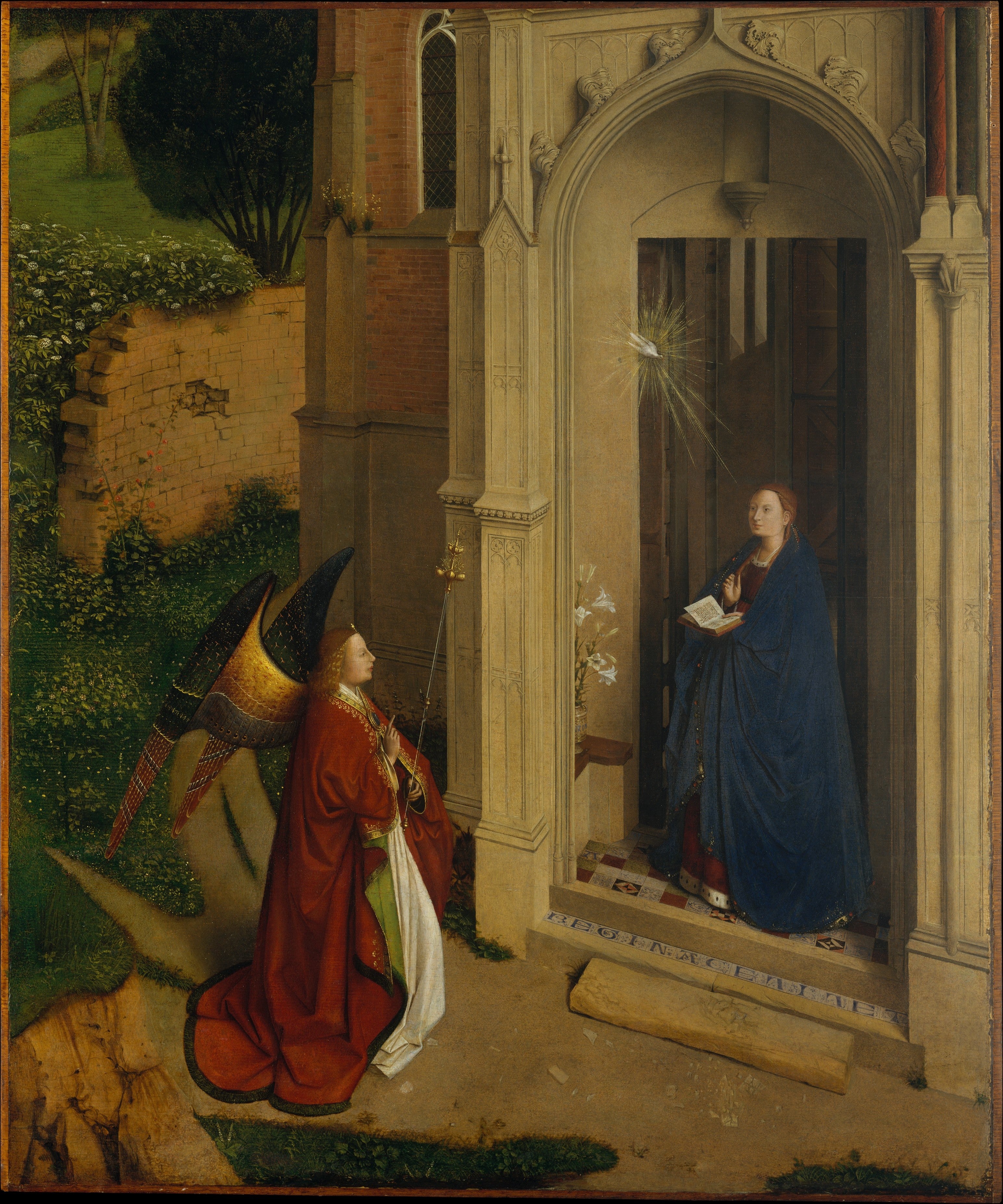 L'Annonciation Friedsam - Petrus Christus