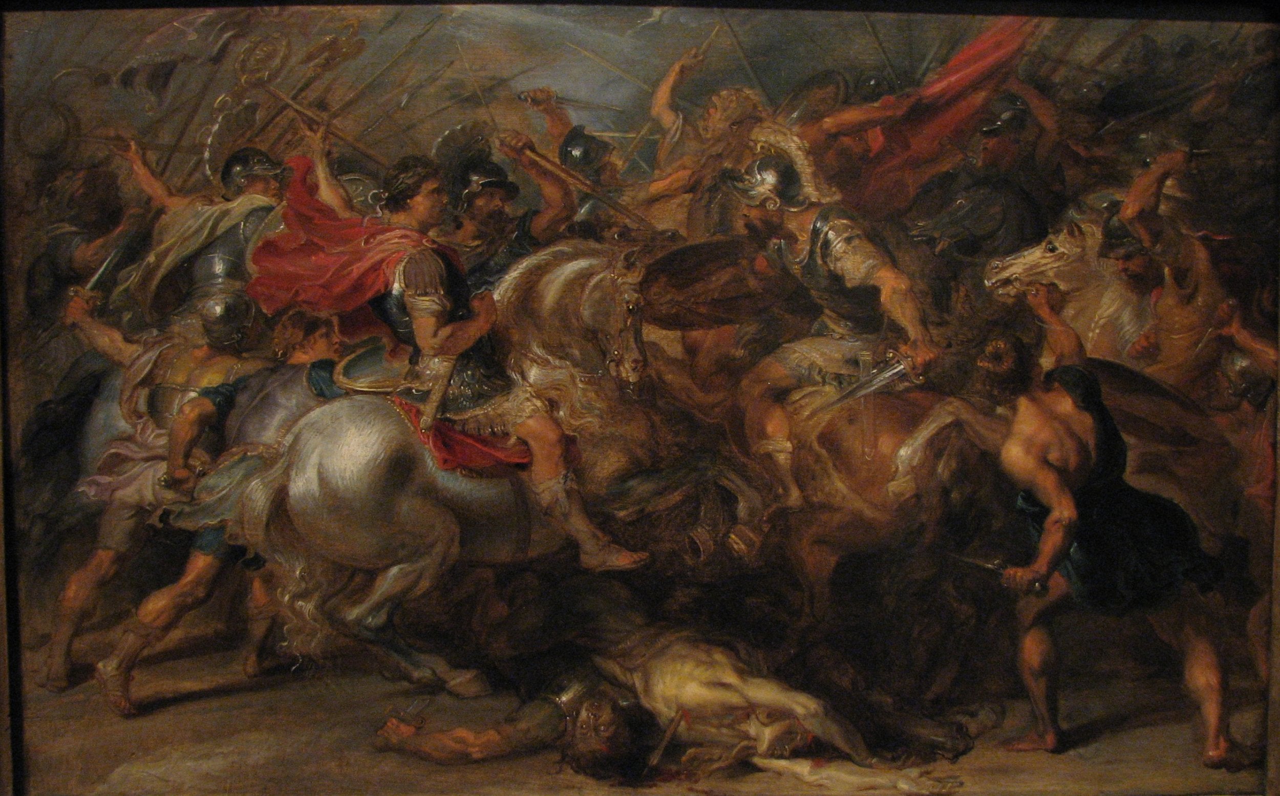 La bataille de Constantin et de Licinius - Peter Paul Rubens