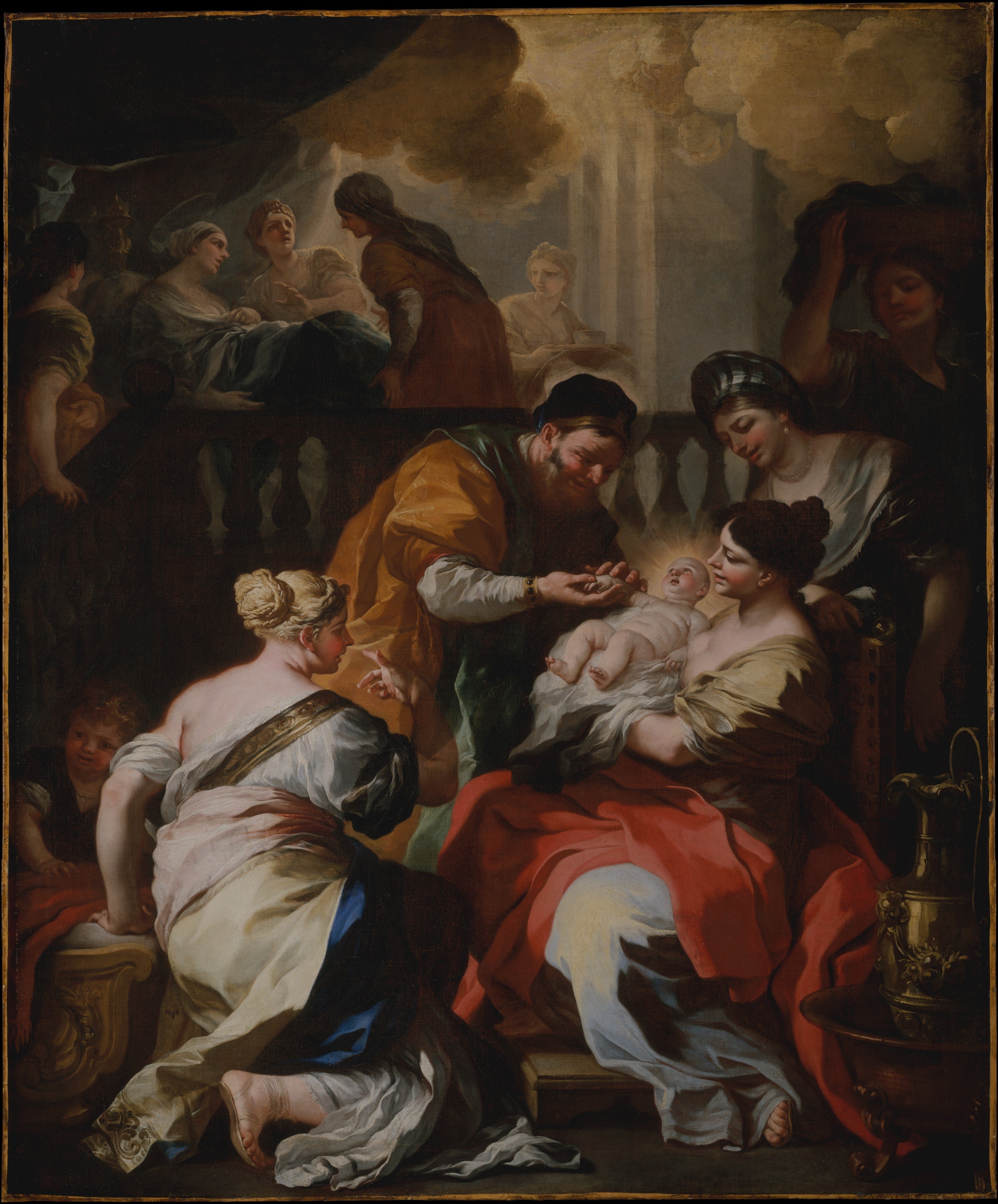 La Naissance de la Vierge - Francesco Solimena