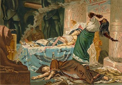 La Mort de Cléopâtre - Juan Luna