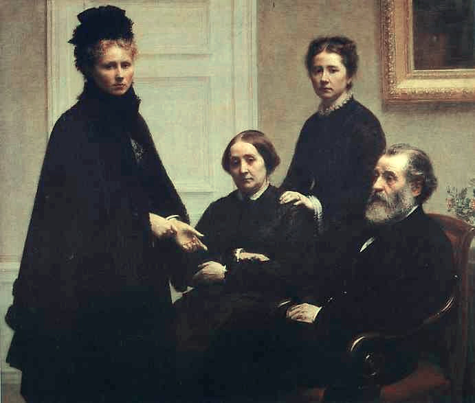 La Famille Dubourg - Henri Fantin-Latour