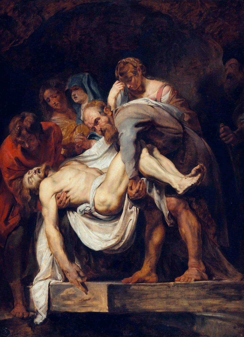La mise au tombeau - Peter Paul Rubens - Alpha Reproduction