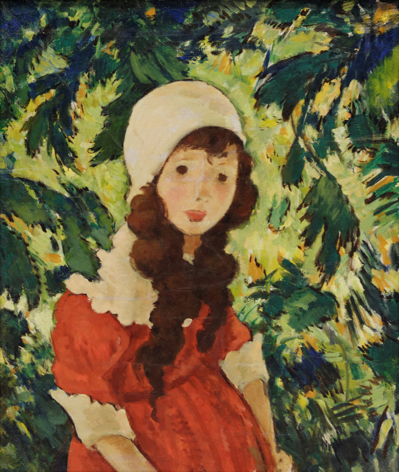 La Fille du forestier - Nicolae Tonitza