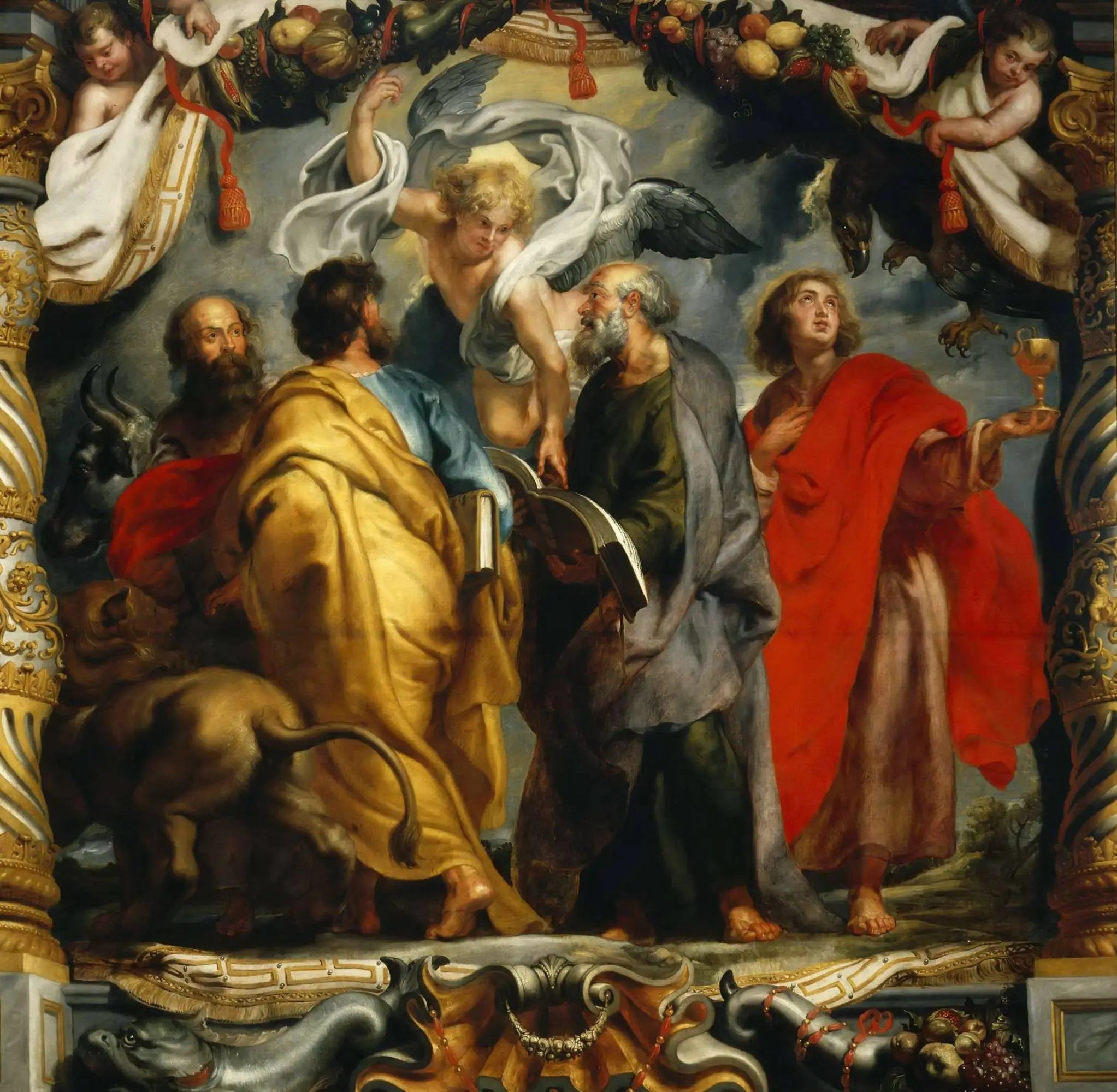Les quatre évangélistes - Peter Paul Rubens - Alpha Reproduction
