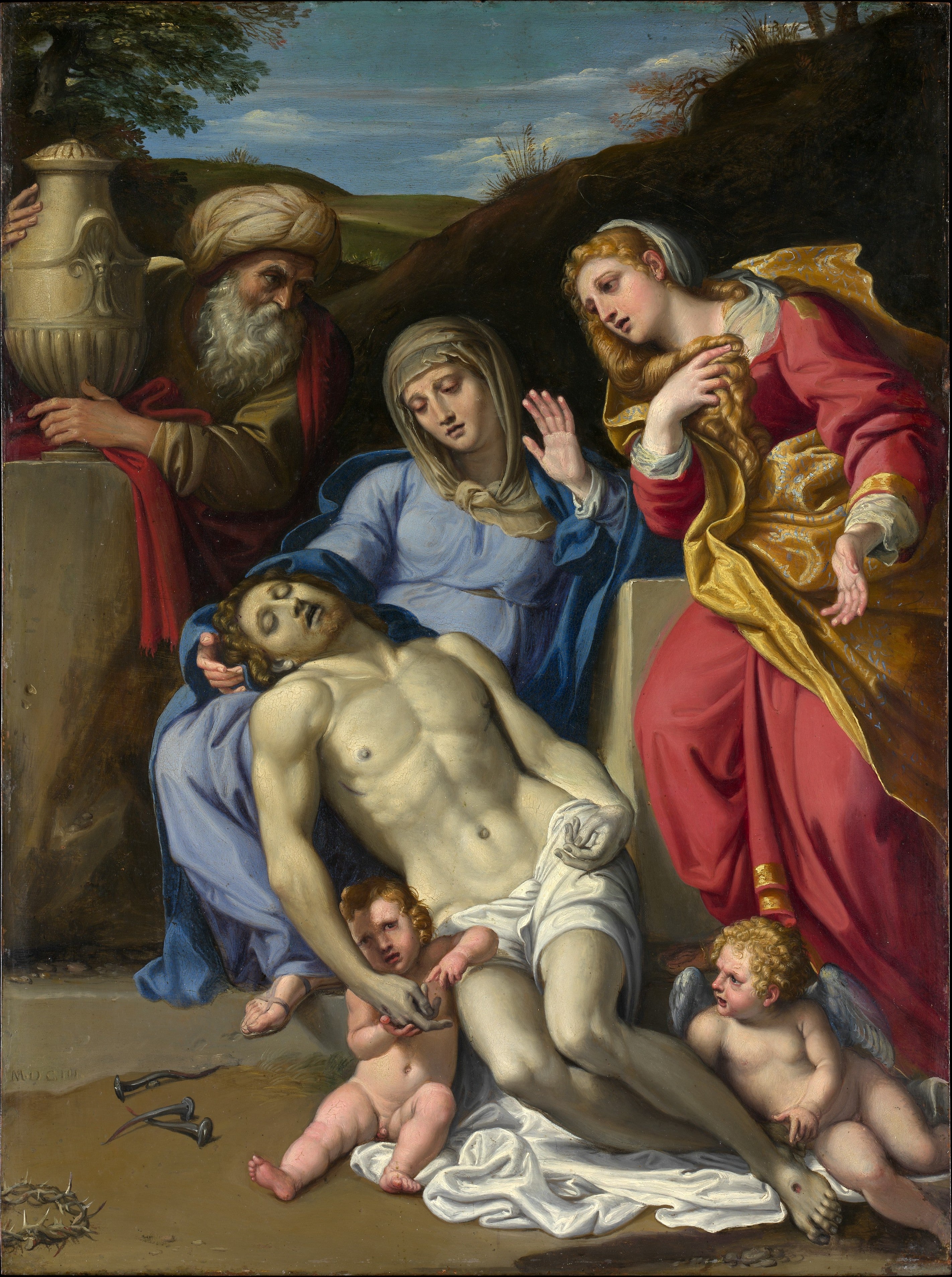 La Lamentation - Domenichino