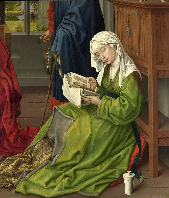 Marie Madeleine lisant - Rogier van der Weyden - Alpha Reproduction
