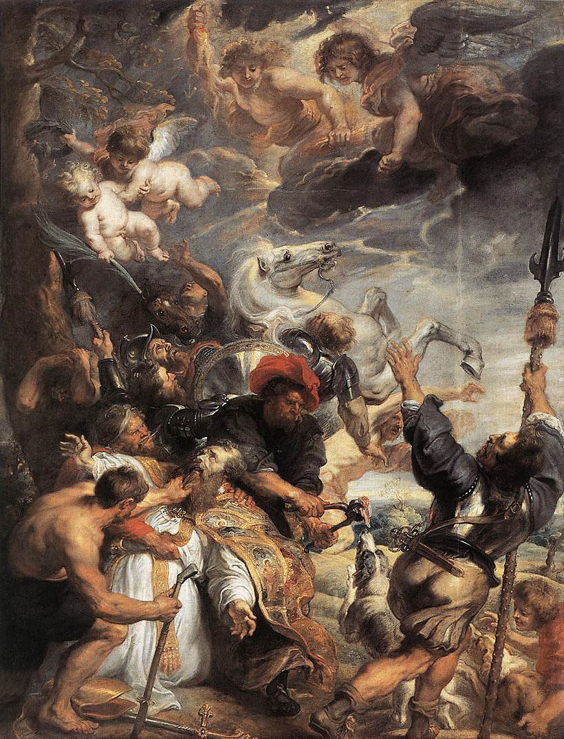 Le martyr de Saint-Liévin - Peter Paul Rubens