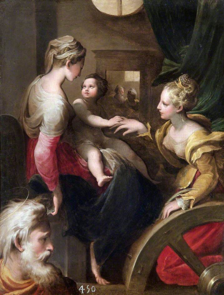 Le mariage mystique de sainte Catherine - Parmigianino