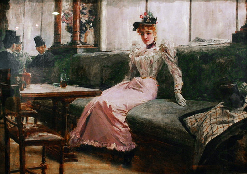 La Vie parisienne - Juan Luna