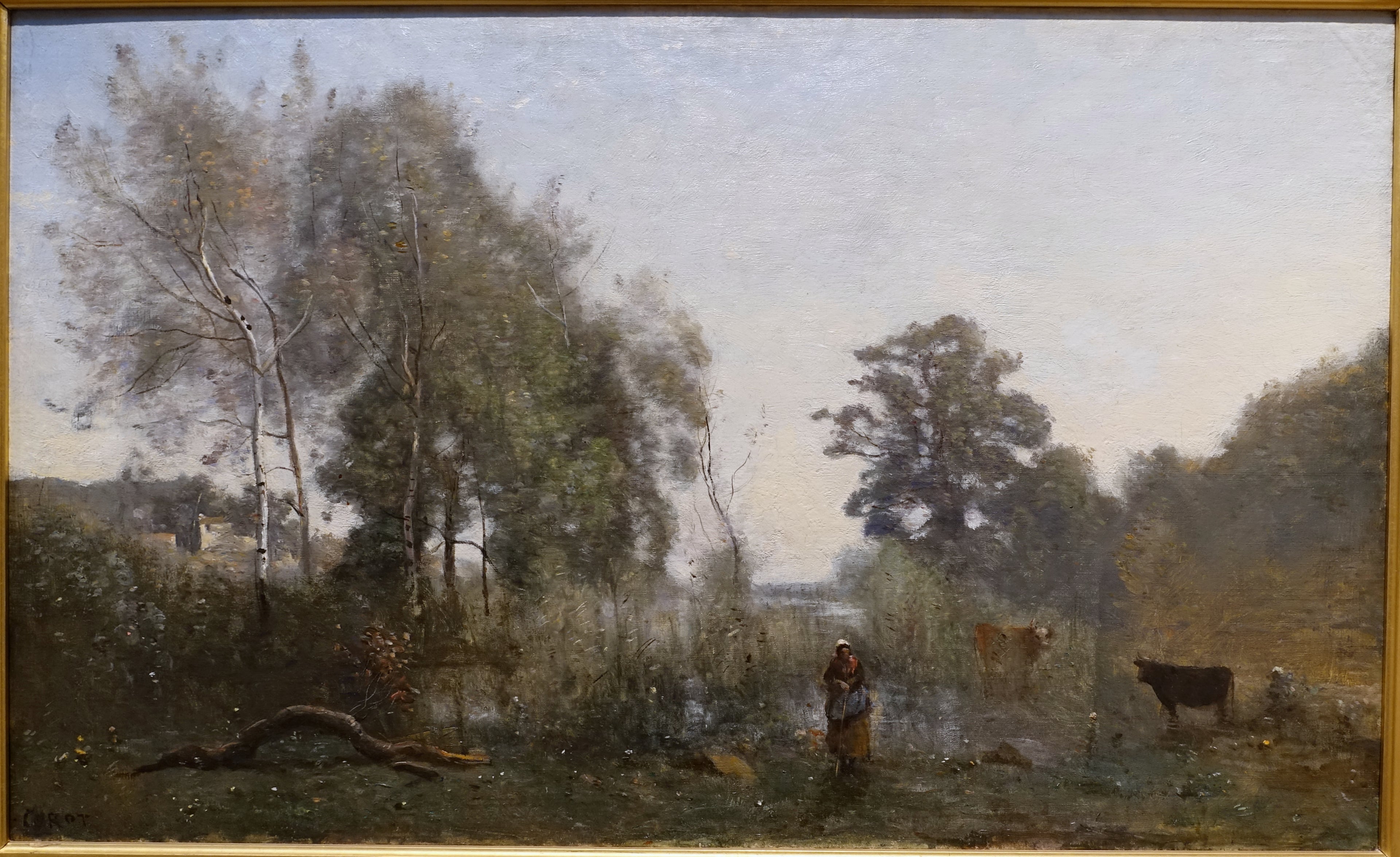 Les étangs de Ville d'Avray - Jean-Baptiste Camille Corot