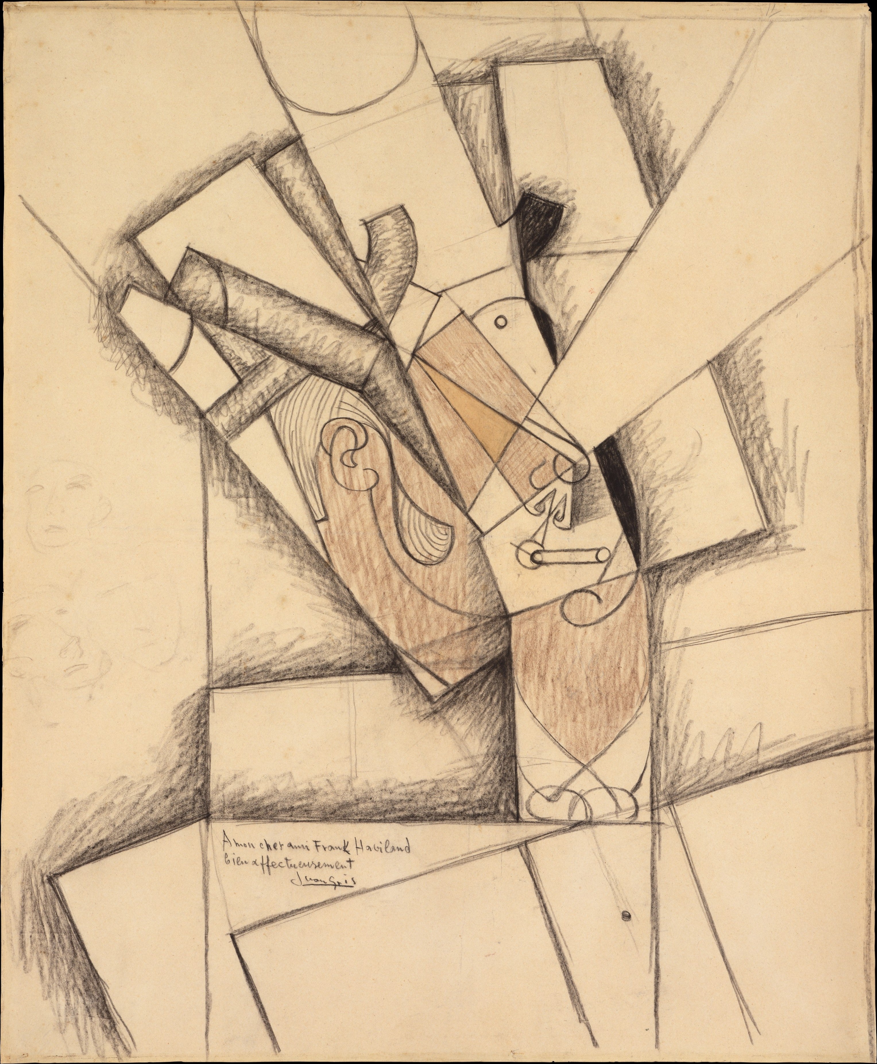 Le fumeur - Juan Gris