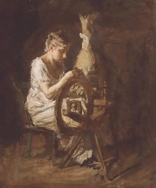 Le fileur - Thomas Eakins - Alpha Reproduction
