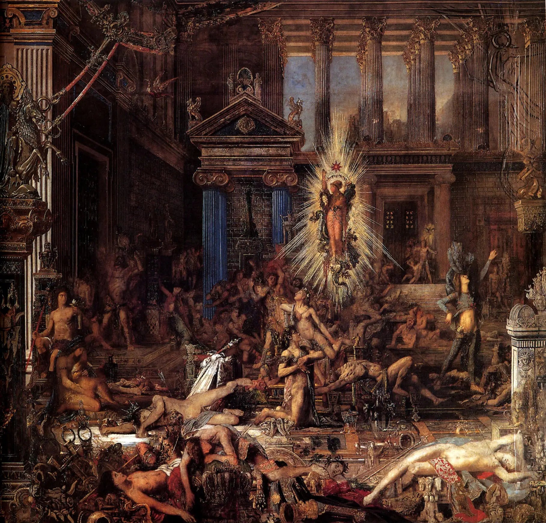 Les Prétendants - Gustave Moreau - Alpha Reproduction