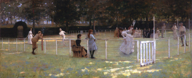 La Partie de tennis - John Lavery
