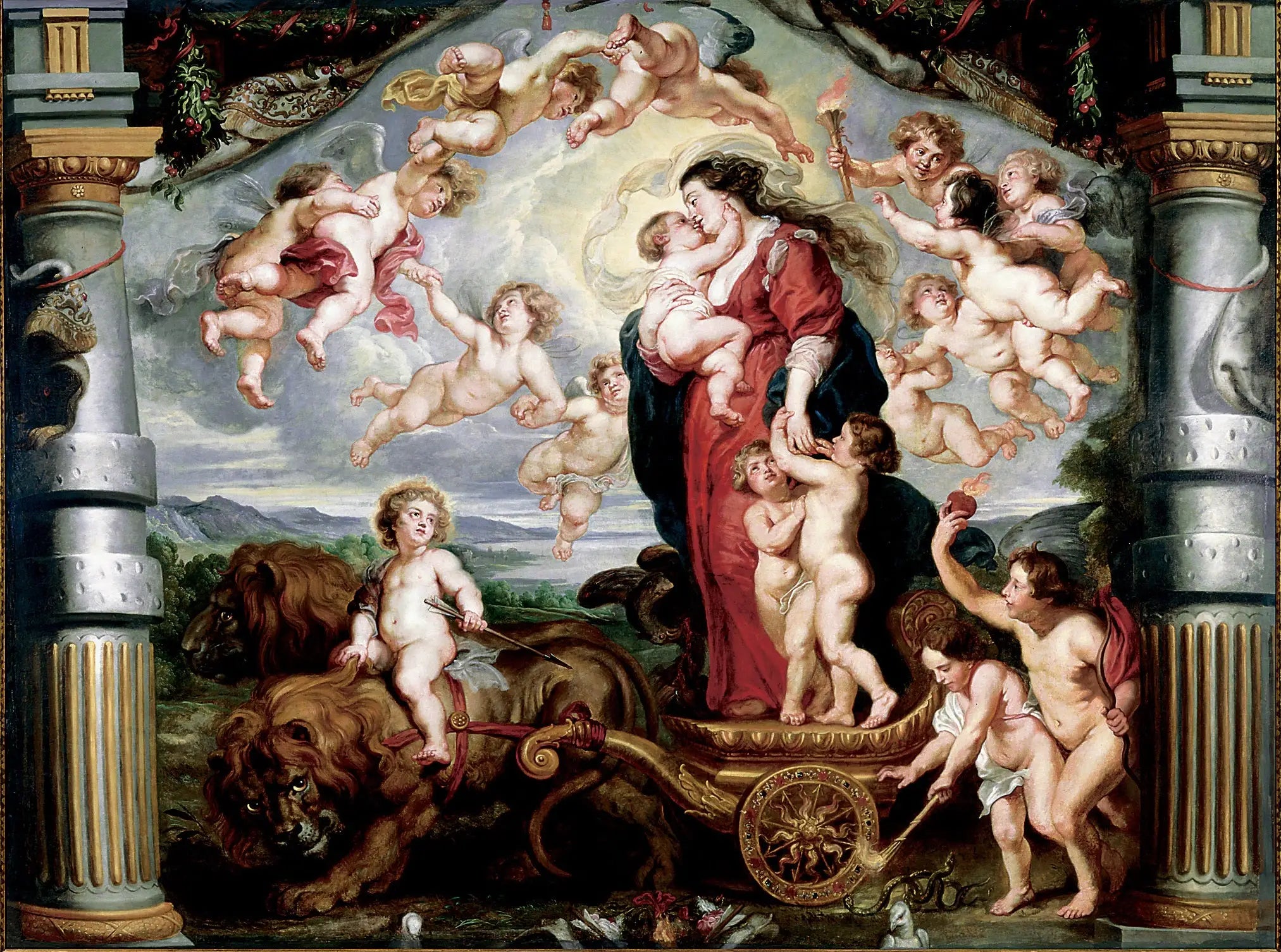 Le triomphe de l’amour divin - Peter Paul Rubens - Alpha Reproduction